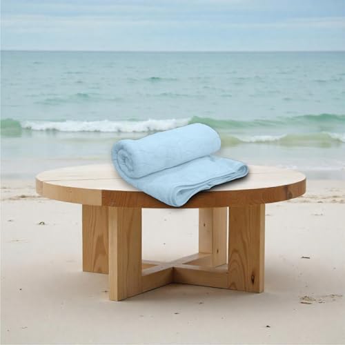 HOUSSE Microfiber Face Towel – Super Soft & Quick-Drying Coral Fleece, 30 x 30 cm (Grey)