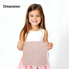 HOUSSE Microfiber Face Towel | Super Soft & Quick Absorbent |Multi Usage 30 x 30 cm, 450 GSM | for All Ages | (Set of 4, Dapple Grey,Luxurious Mocha)