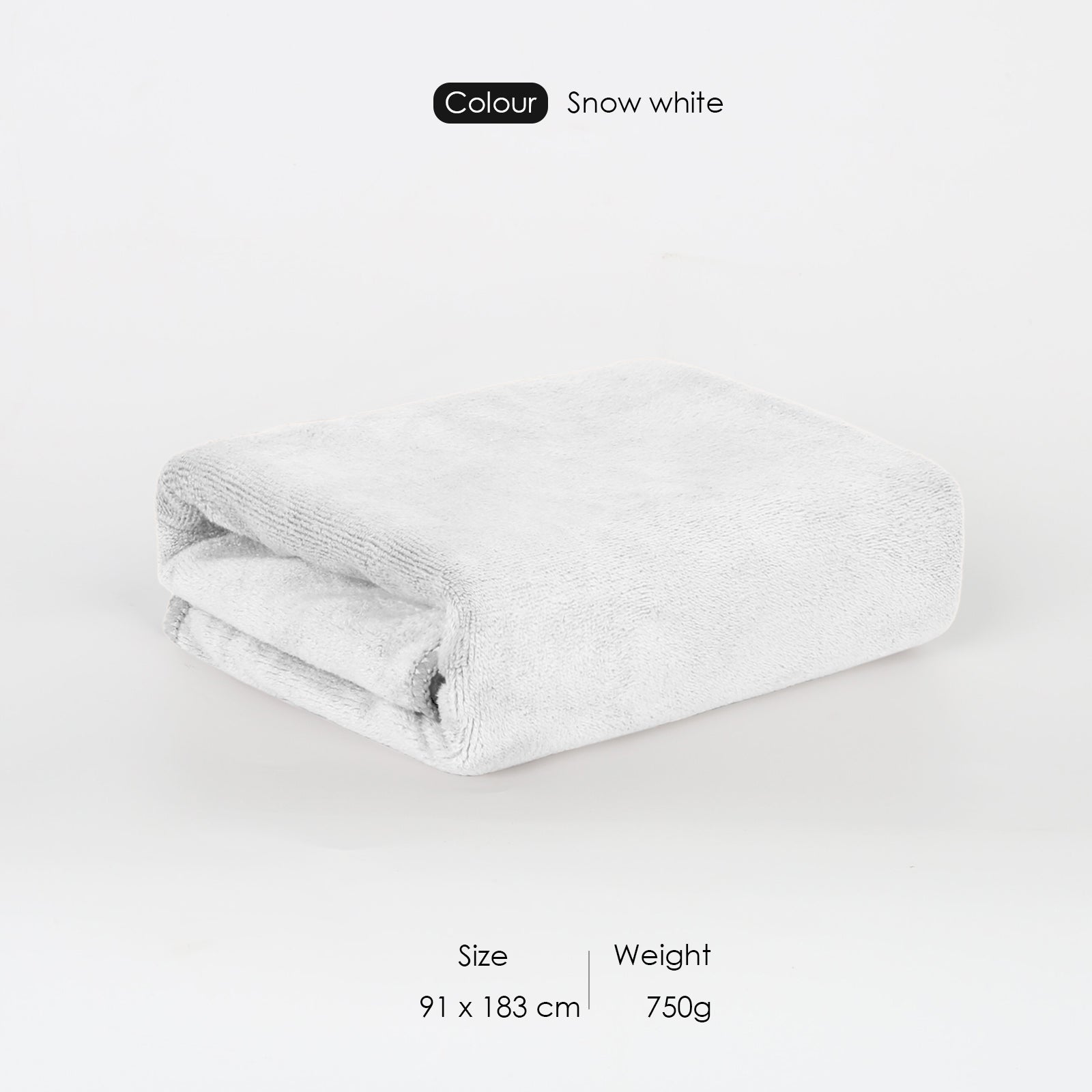 HOUSSE Premium Microfiber Bath Towel | Quick Dry Towels for Women & Kids | Super Soft Plush 450 GSM | Ultra Absorbent for Home Swimming Sports & Travel