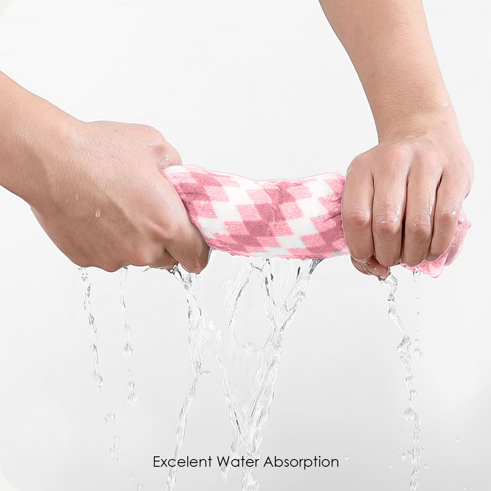 HOUSSE Microfiber Iris Face Towels Ideal for Women & Men |Soft Touch |Lint Free | Fast Dry Towels| Travel-Friendly | Best Use for Gym, Yoga, Spa, Pool, Hotels, Beach 360 GSM (30x30)