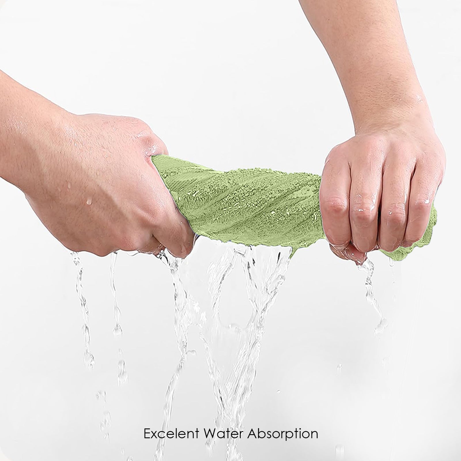 HOUSSE Microfiber Face Towel – Super Soft & Quick-Drying Coral Fleece, 30 x 30 cm