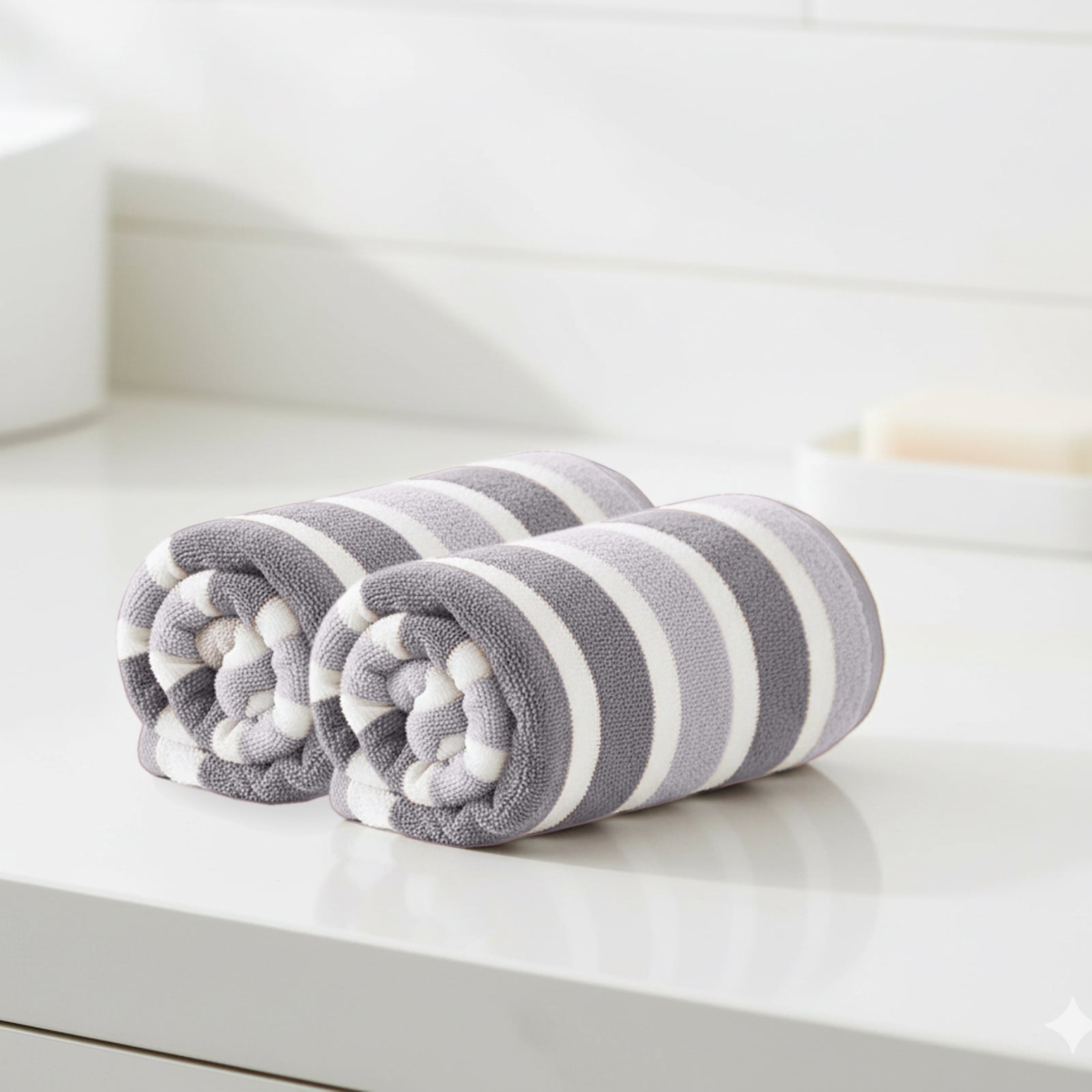 HOUSSE Premium Microfiber Face Towel | Quick Dry Towels for Women & Kids | Super Soft Plush 450 GSM | Ultra Absorbent for Home Swimming Sports & Travel