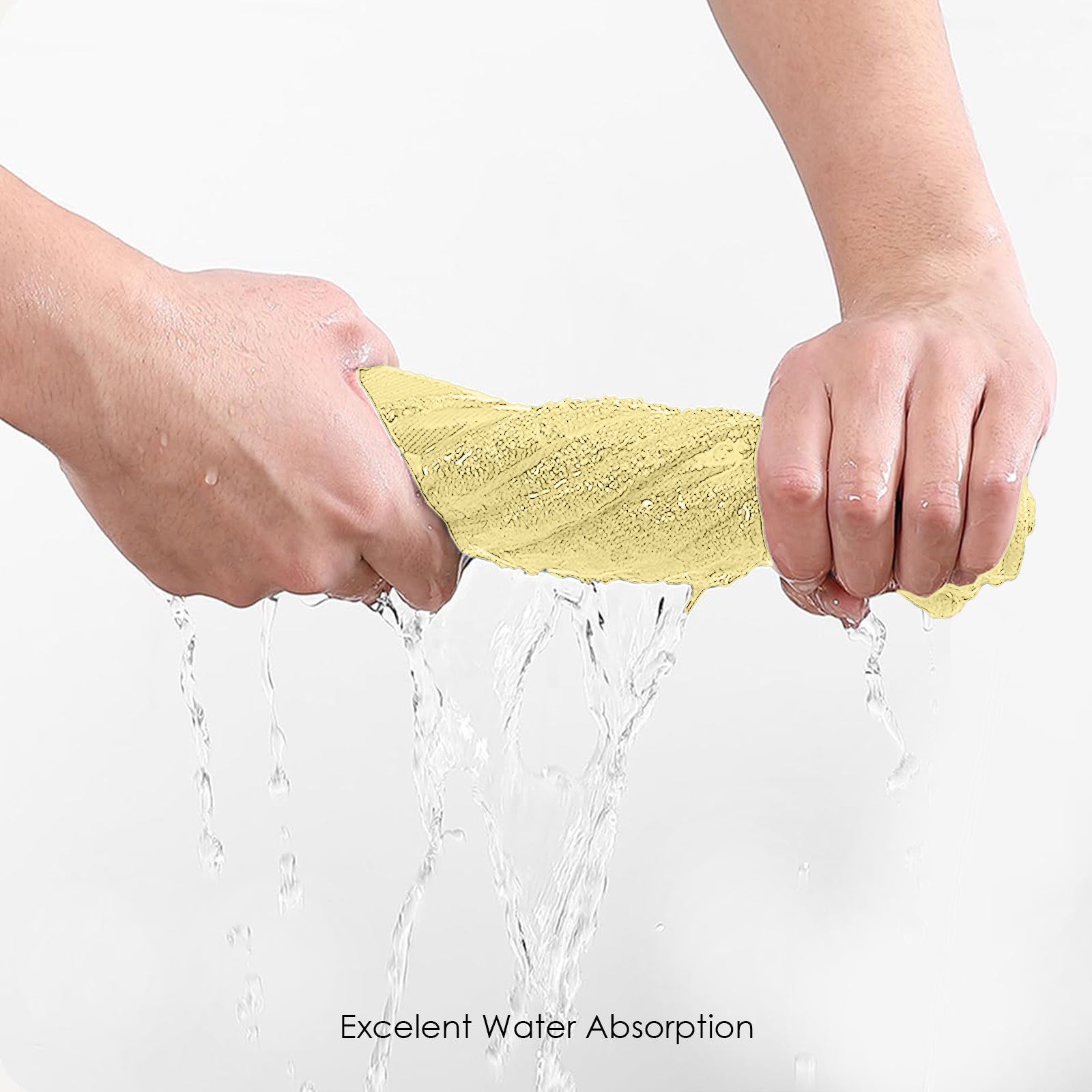 HOUSSE Microfiber Face Towel – Super Soft & Quick-Drying Coral Fleece, 30 x 30 cm