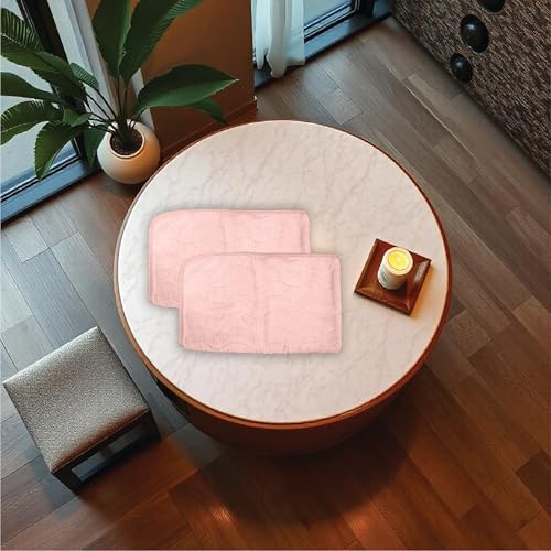 HOUSSE Microfiber Face Towel – Super Soft & Quick-Drying Coral Fleece, 30 x 30 cm (Grey)