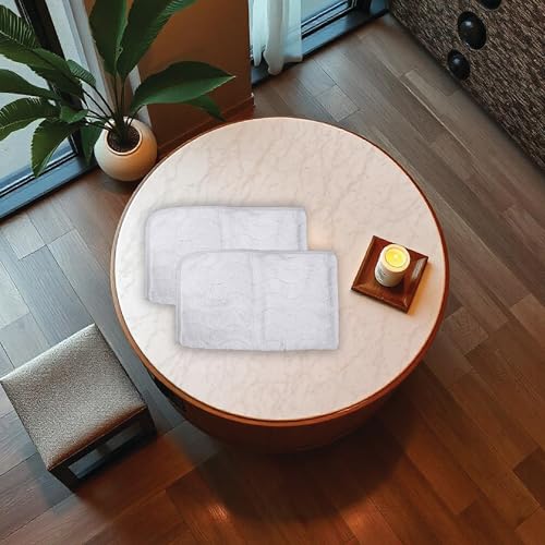 HOUSSE Microfiber Face Towel – Super Soft & Quick-Drying Coral Fleece, 30 x 30 cm (Grey)