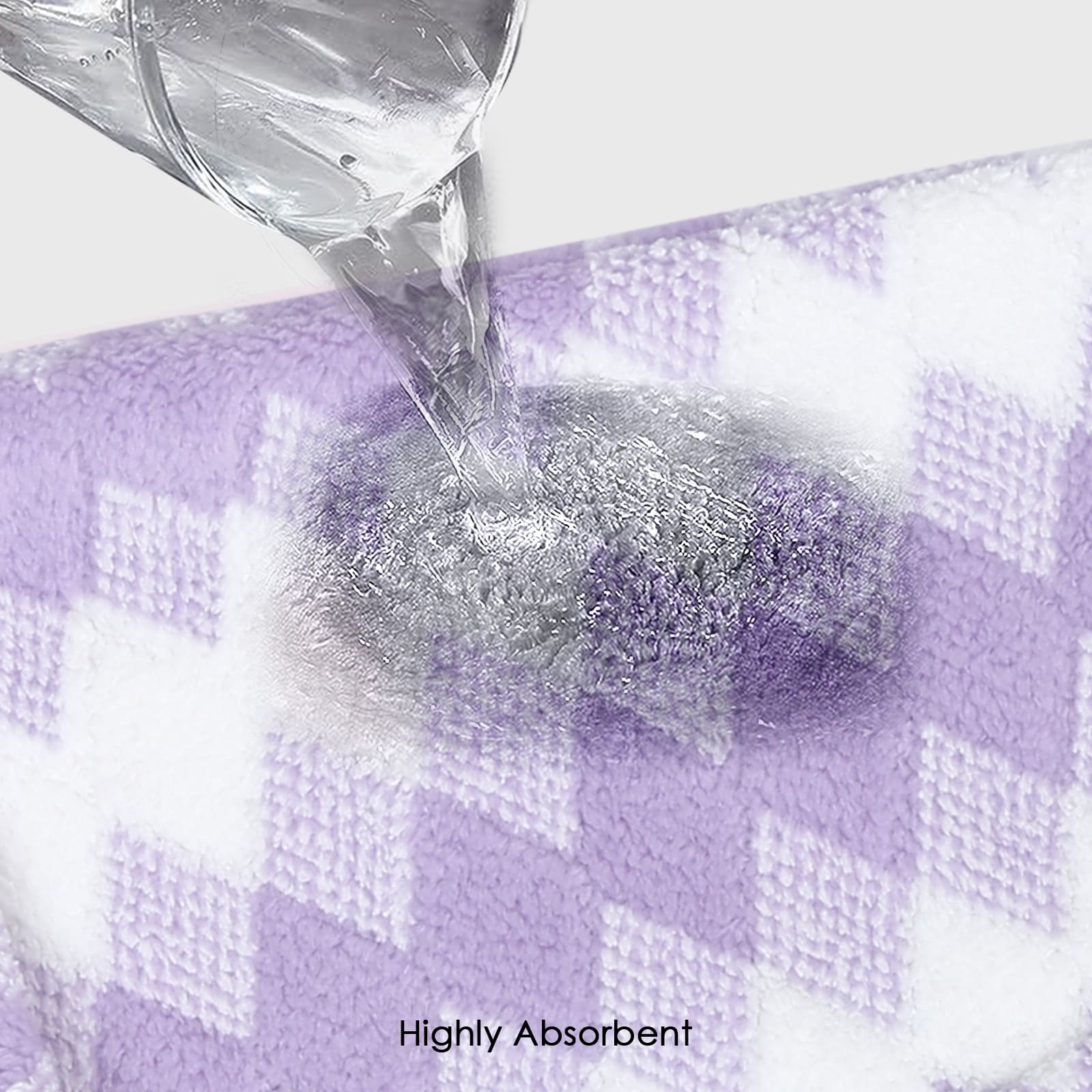 HOUSSE Microfiber Iris Head Wrap Ideal for Women |Soft Touch |Lint Free | Fast Dry Towels| Travel-Friendly | 360 GSM