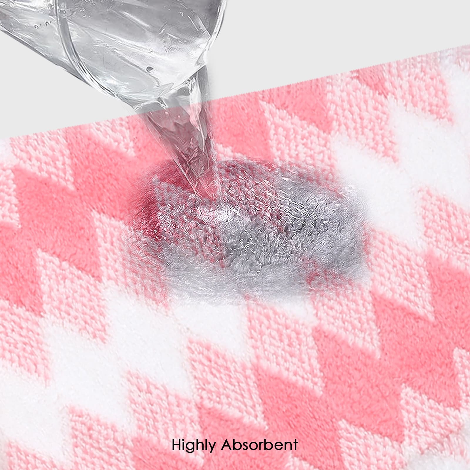 HOUSSE Microfiber Iris Head Wrap Ideal for Women |Soft Touch |Lint Free | Fast Dry Towels| Travel-Friendly | 360 GSM