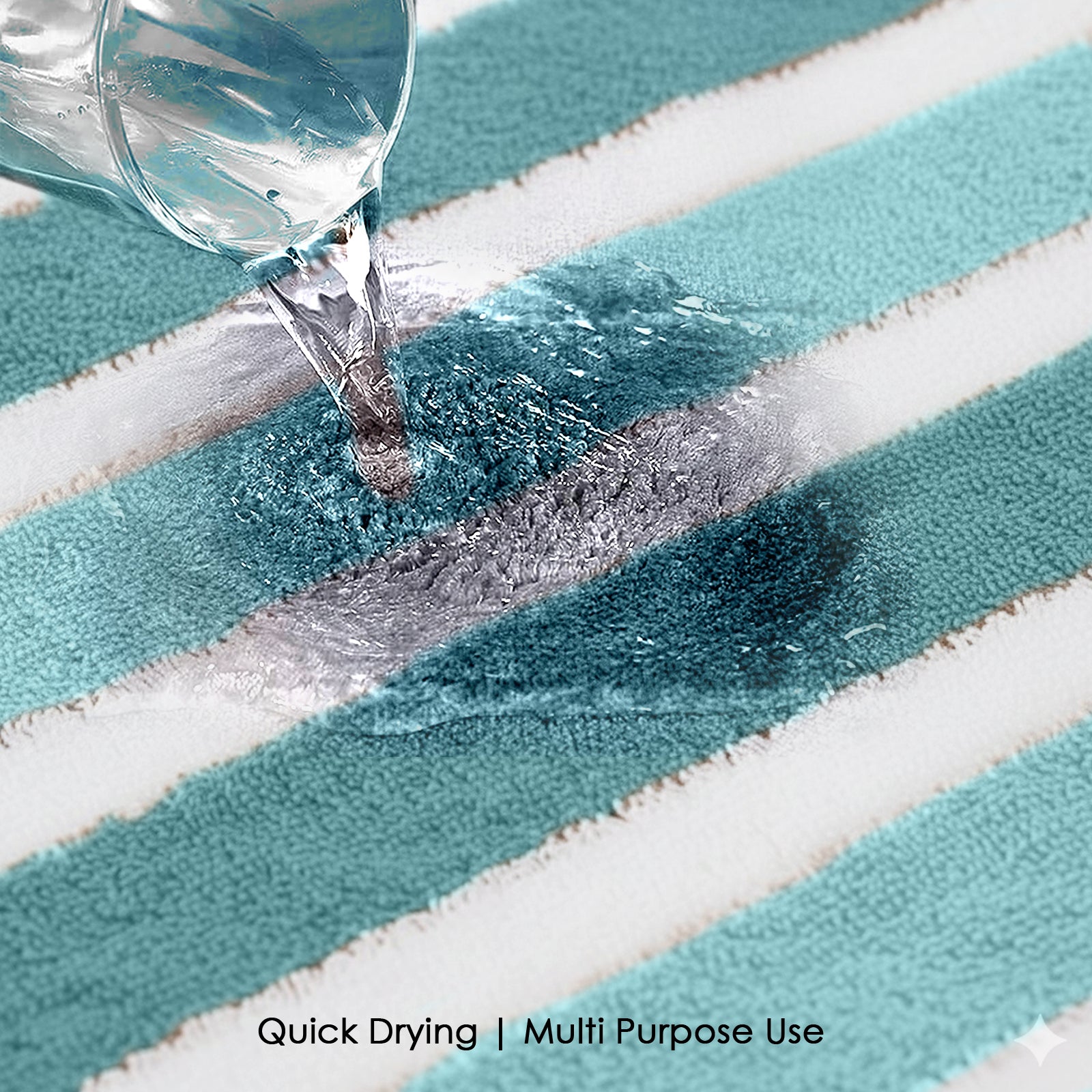 HOUSSE Premium Microfiber Face Towel | Quick Dry Towels for Women & Kids | Super Soft Plush 450 GSM | Ultra Absorbent for Home Swimming Sports & Travel