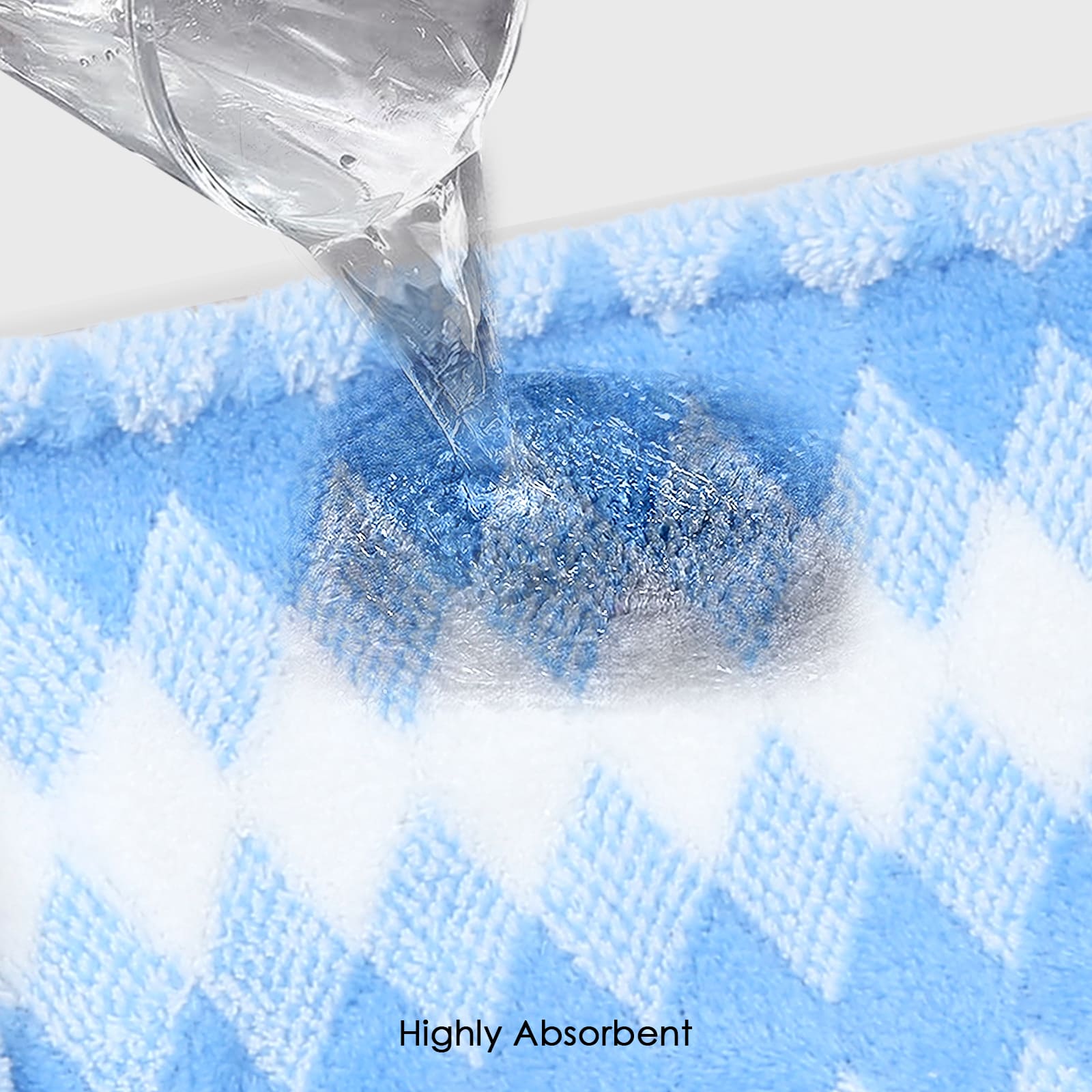 HOUSSE Microfiber Iris Head Wrap Ideal for Women |Soft Touch |Lint Free | Fast Dry Towels| Travel-Friendly | 360 GSM