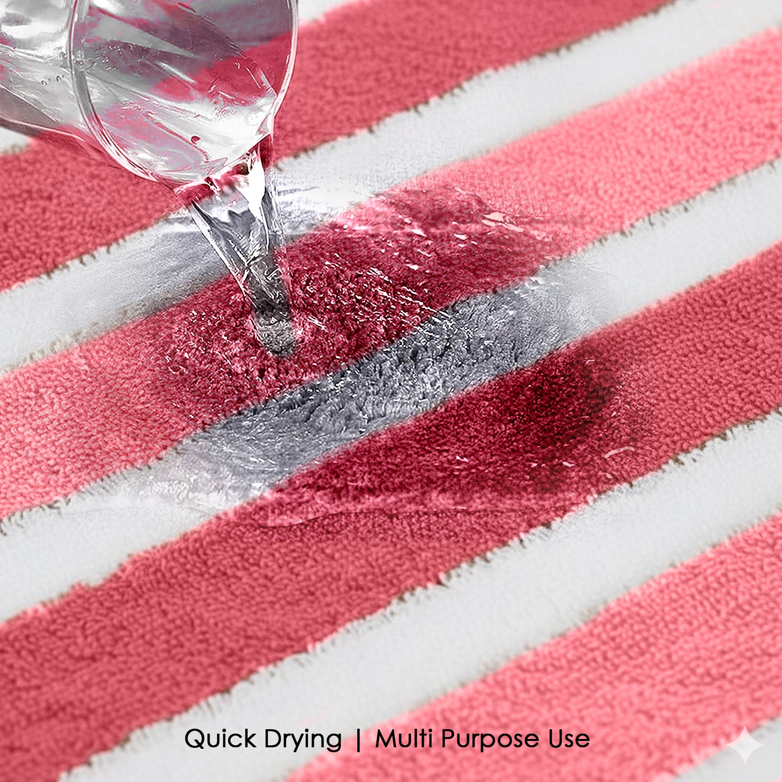 HOUSSE Premium Microfiber Face Towel | Quick Dry Towels for Women & Kids | Super Soft Plush 450 GSM | Ultra Absorbent for Home Swimming Sports & Travel