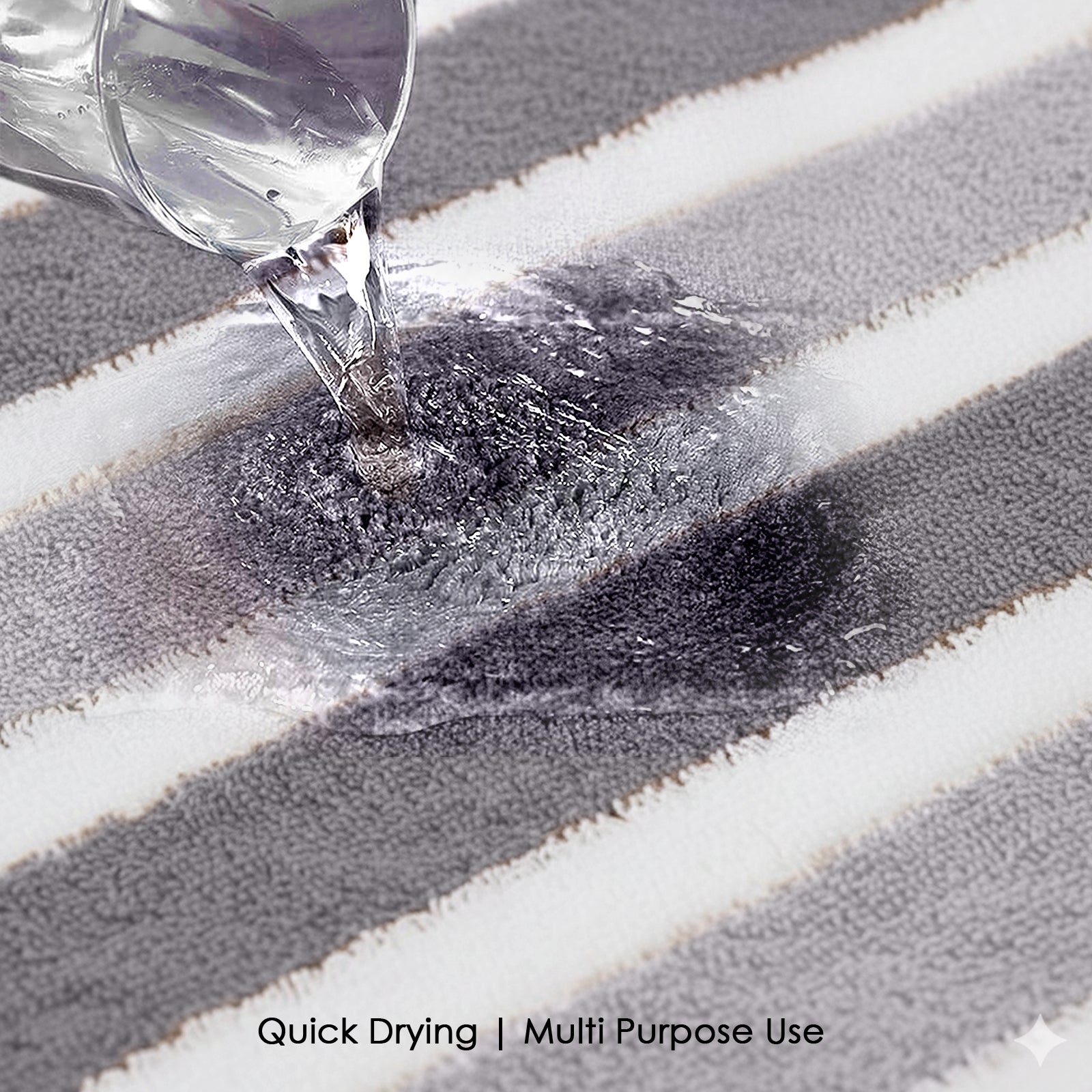 HOUSSE Premium Microfiber Face Towel | Quick Dry Towels for Women & Kids | Super Soft Plush 450 GSM | Ultra Absorbent for Home Swimming Sports & Travel