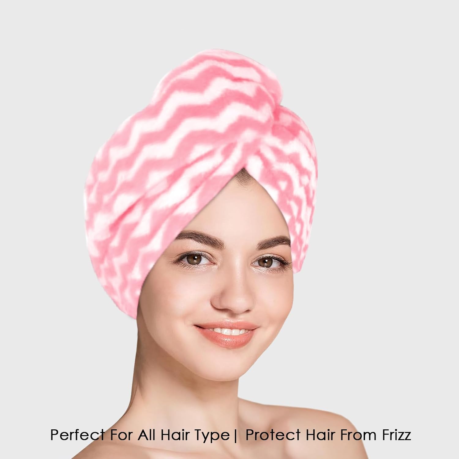 Twix Microfiber Head Wrap Towel – Ultra Soft, Quick Dry & Highly Absorbent