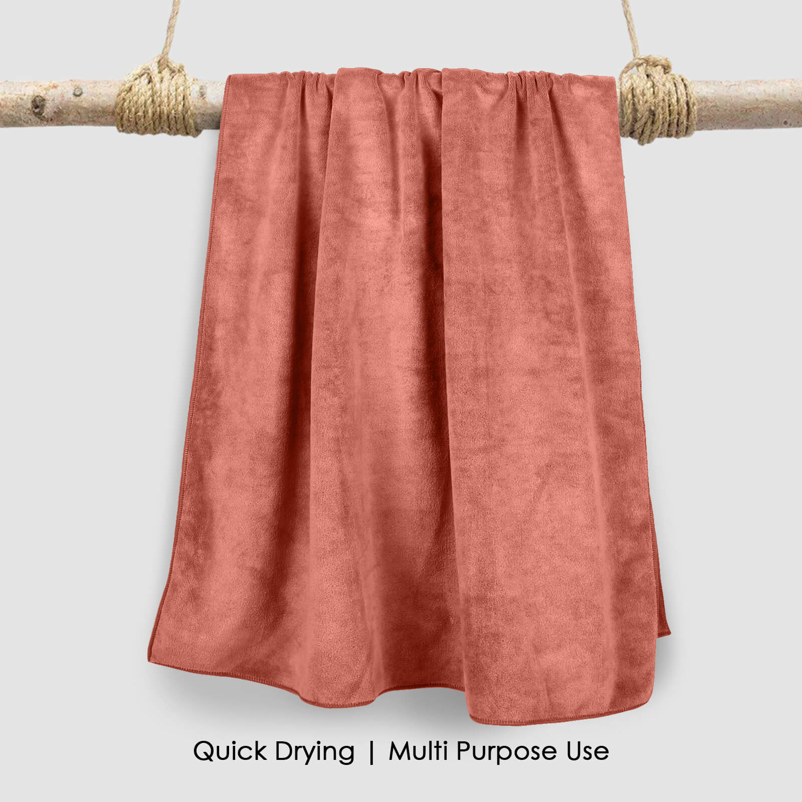 HOUSSE Premium Microfiber Bath Towel - Extra Large 75x150cm Quick Dry Towels for Women Men & Kids | Super Soft Plush 550 GSM | Ultra Absorbent for Home Swimming Sports & Travel