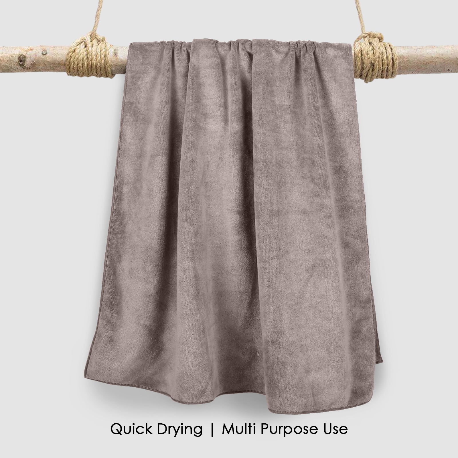 HOUSSE Premium Microfiber Bath Towel - Extra Large 75x150cm Quick Dry Towels for Women Men & Kids | Super Soft Plush 550 GSM | Ultra Absorbent for Home Swimming Sports & Travel