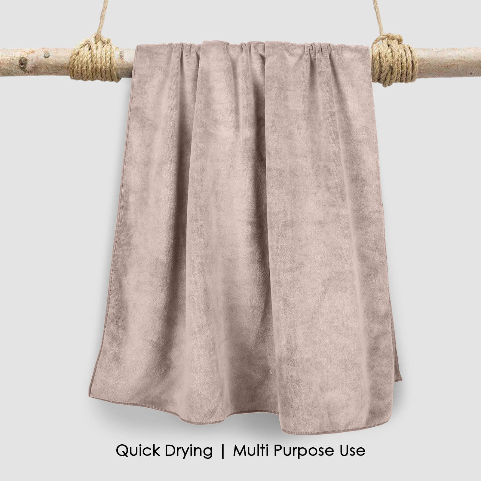 HOUSSE Premium Microfiber Bath Towel - Extra Large 75x150cm Quick Dry Towels for Women Men & Kids | Super Soft Plush 550 GSM | Ultra Absorbent for Home Swimming Sports & Travel