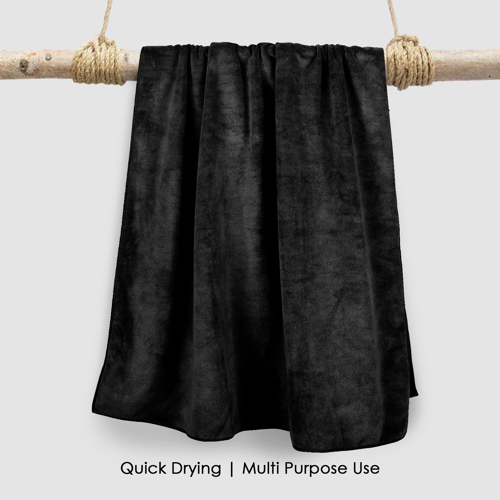 HOUSSE Premium Microfiber Bath Towel - Extra Large 75x150cm Quick Dry Towels for Women Men & Kids | Super Soft Plush 550 GSM | Ultra Absorbent for Home Swimming Sports & Travel