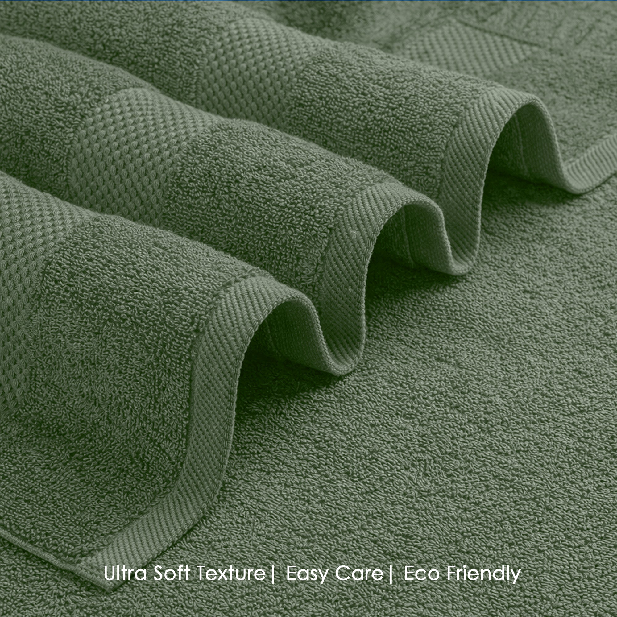 HOUSSE Alvora Cotton Bath Towels |Large Size (75 cms x 150 cms) - Quick Absorption &Faster Drying Bath Towel | 450 GSM | Cotton Towel for Men/Women | Urban Comfort
