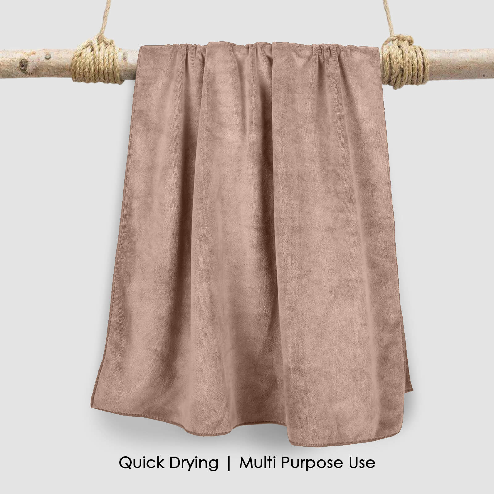 HOUSSE Premium Microfiber Bath Towel - Extra Large 75x150cm Quick Dry Towels for Women Men & Kids | Super Soft Plush 550 GSM | Ultra Absorbent for Home Swimming Sports & Travel