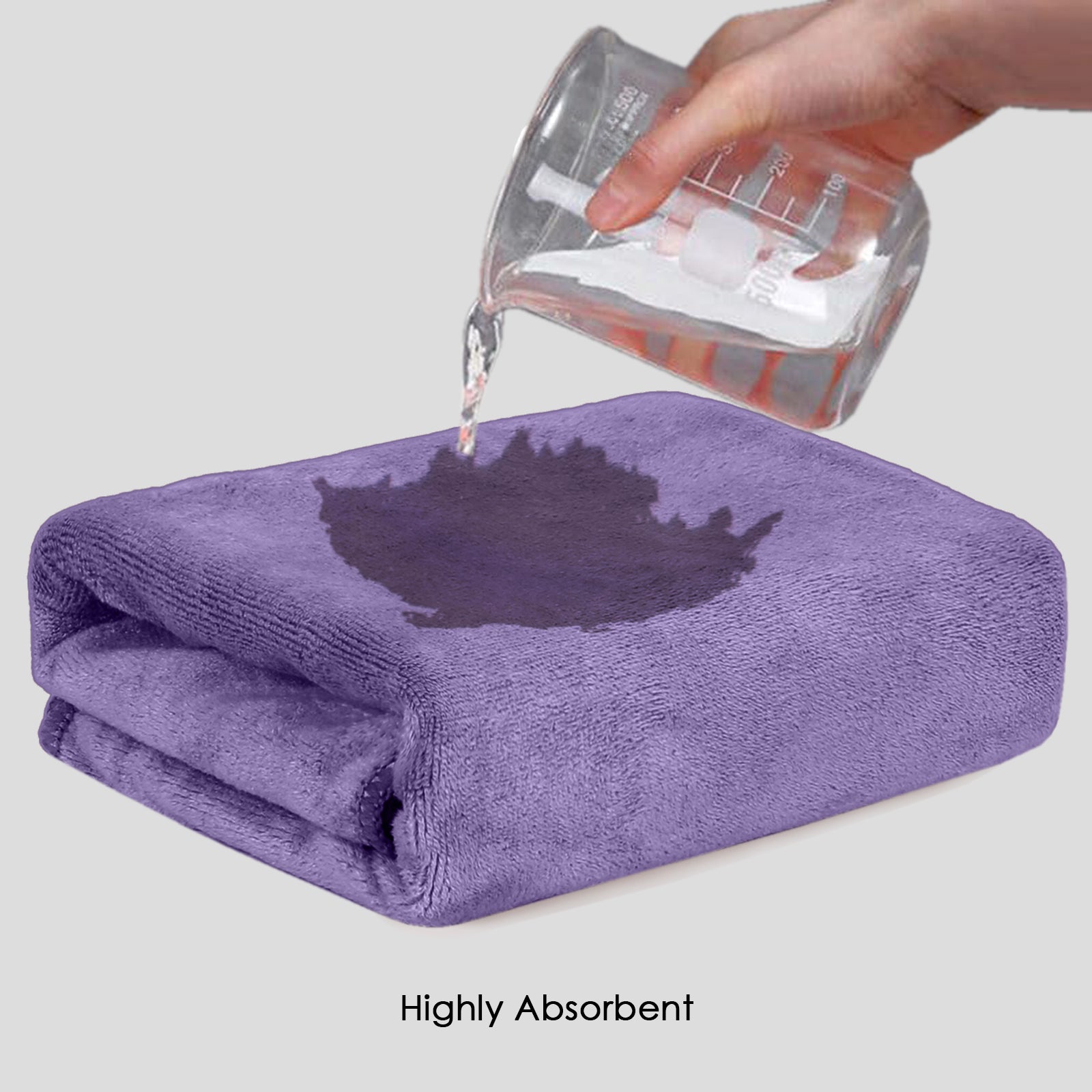 HOUSSE Premium Microfiber Bath Towel | Quick Dry Towels for Women & Kids | Super Soft Plush 450 GSM | Ultra Absorbent for Home Swimming Sports & Travel