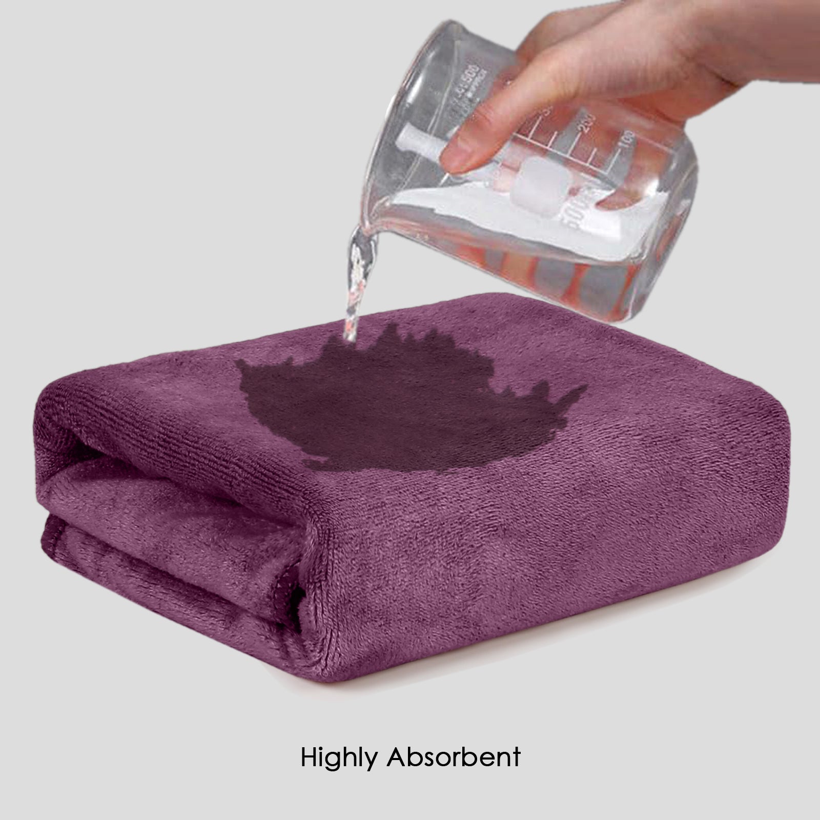 HOUSSE Premium Microfiber Bath Towel - Extra Large 60x120cm Quick Dry Towels for Kids | Super Soft Plush 550 GSM | Ultra Absorbent for Home Swimming Sports Travel