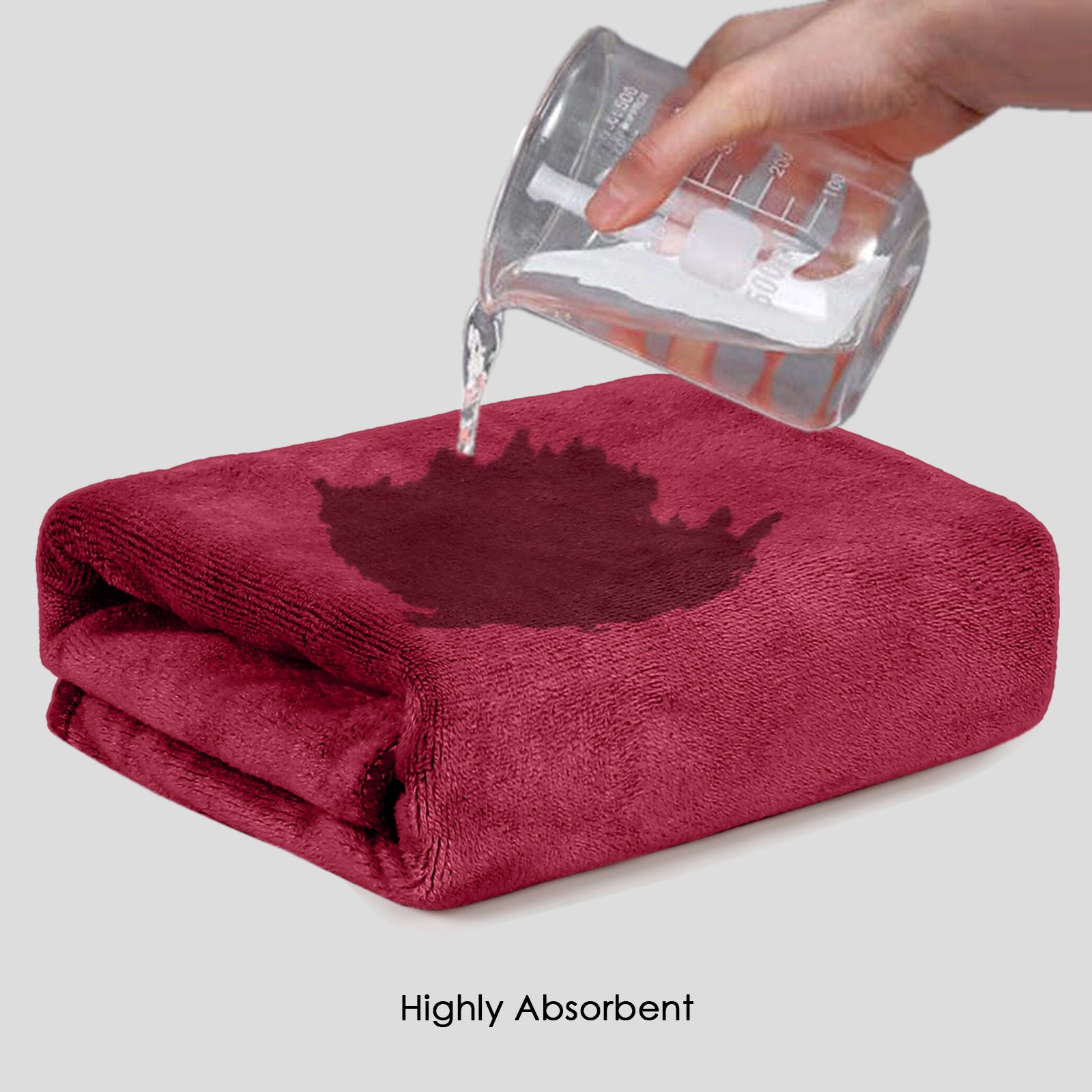 HOUSSE Premium Microfiber Bath Towel - Extra Large 60x120cm Quick Dry Towels for Kids | Super Soft Plush 550 GSM | Ultra Absorbent for Home Swimming Sports Travel