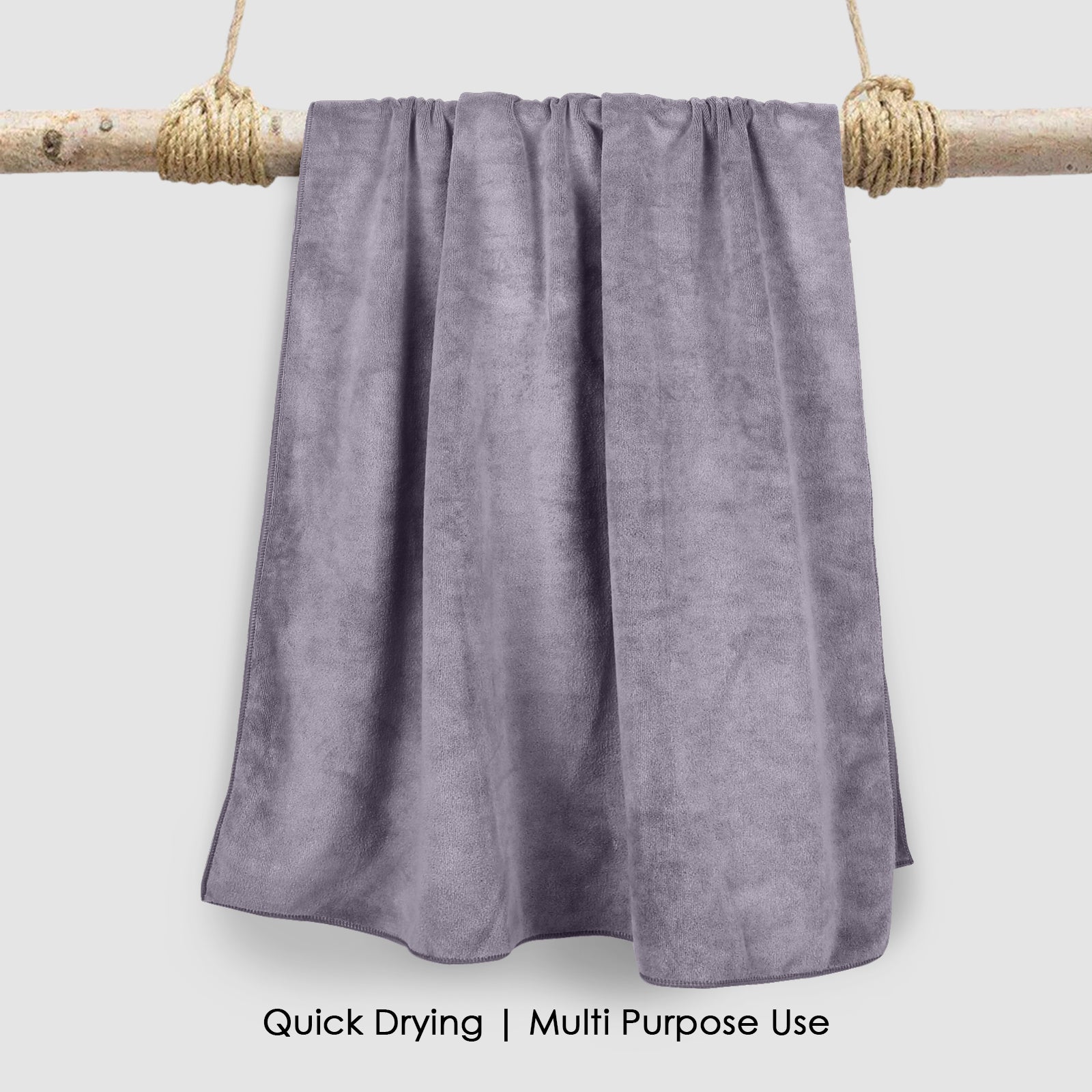 HOUSSE Premium Microfiber Bath Towel - Extra Large 75x150cm Quick Dry Towels for Women Men & Kids | Super Soft Plush 550 GSM | Ultra Absorbent for Home Swimming Sports & Travel