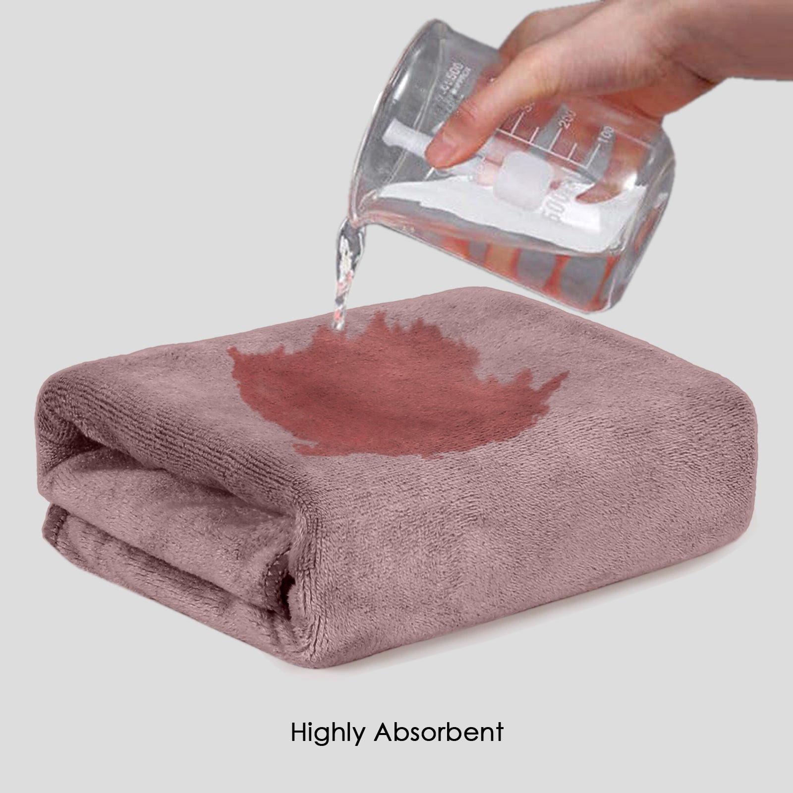 HOUSSE Premium Microfiber Bath Towel - Extra Large 60x120cm Quick Dry Towels for Kids | Super Soft Plush 550 GSM | Ultra Absorbent for Home Swimming Sports Travel