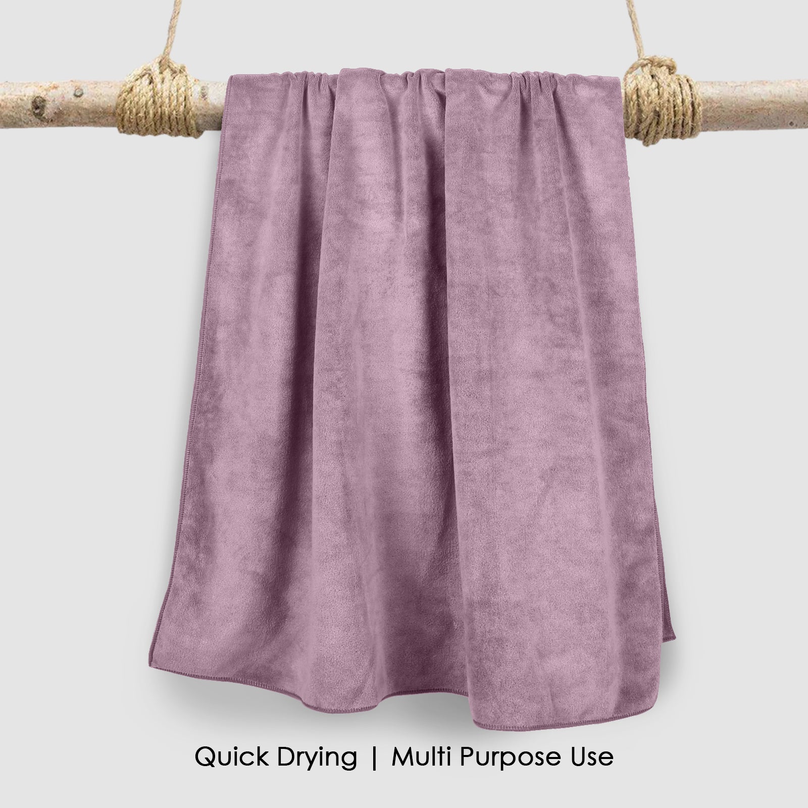 HOUSSE Premium Microfiber Bath Towel - Extra Large 75x150cm Quick Dry Towels for Women Men & Kids | Super Soft Plush 550 GSM | Ultra Absorbent for Home Swimming Sports & Travel