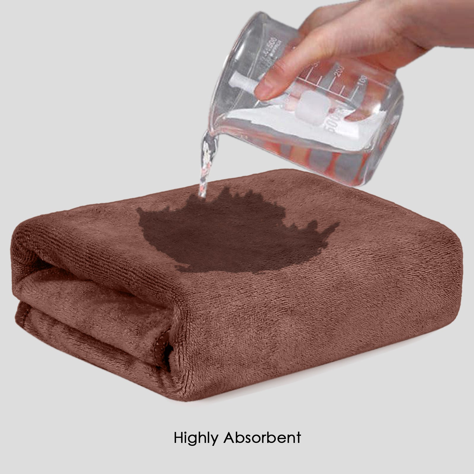 HOUSSE Premium Microfiber Bath Towel - Extra Large 60x120cm Quick Dry Towels for Kids | Super Soft Plush 550 GSM | Ultra Absorbent for Home Swimming Sports Travel