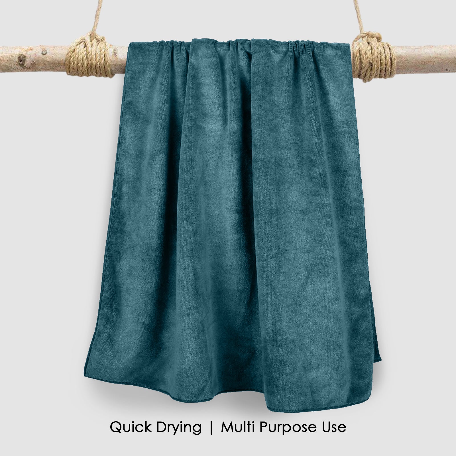 HOUSSE Premium Microfiber Bath Towel - Extra Large 75x150cm Quick Dry Towels for Women Men & Kids | Super Soft Plush 550 GSM | Ultra Absorbent for Home Swimming Sports & Travel