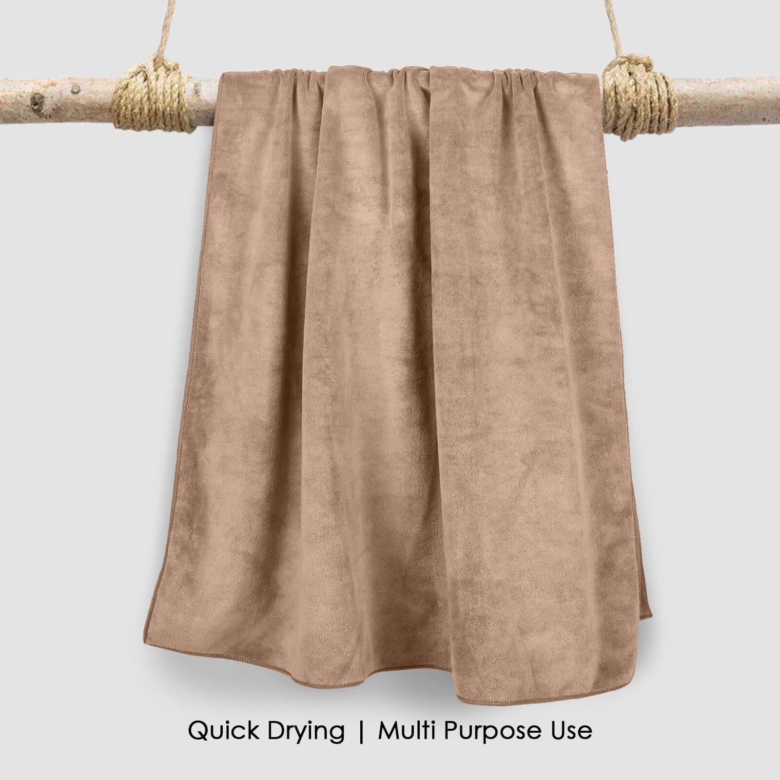 HOUSSE Premium Microfiber Bath Towel - Extra Large 75x150cm Quick Dry Towels for Women Men & Kids | Super Soft Plush 550 GSM | Ultra Absorbent for Home Swimming Sports & Travel