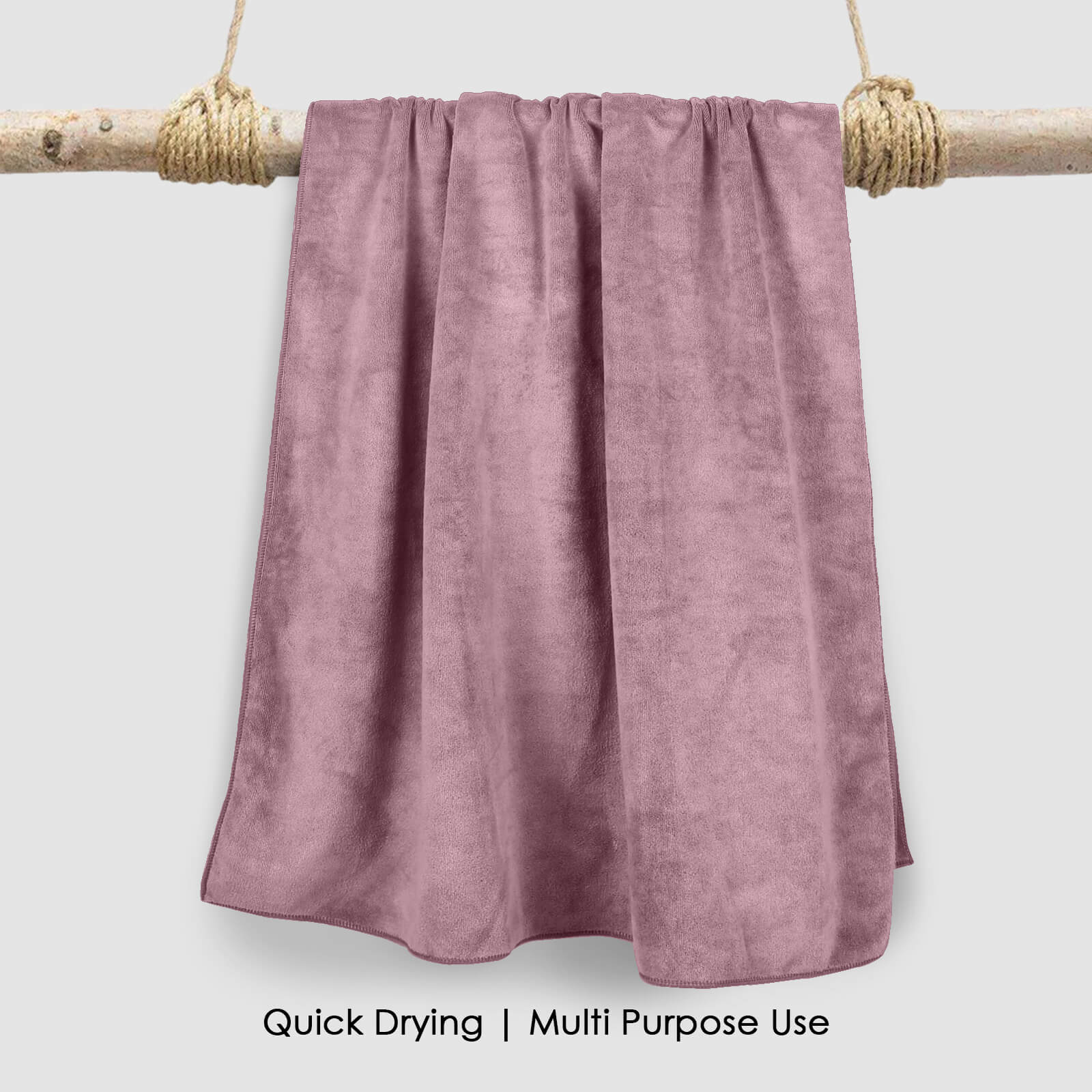 HOUSSE Premium Microfiber Bath Towel - Extra Large 75x150cm Quick Dry Towels for Women Men & Kids | Super Soft Plush 550 GSM | Ultra Absorbent for Home Swimming Sports & Travel