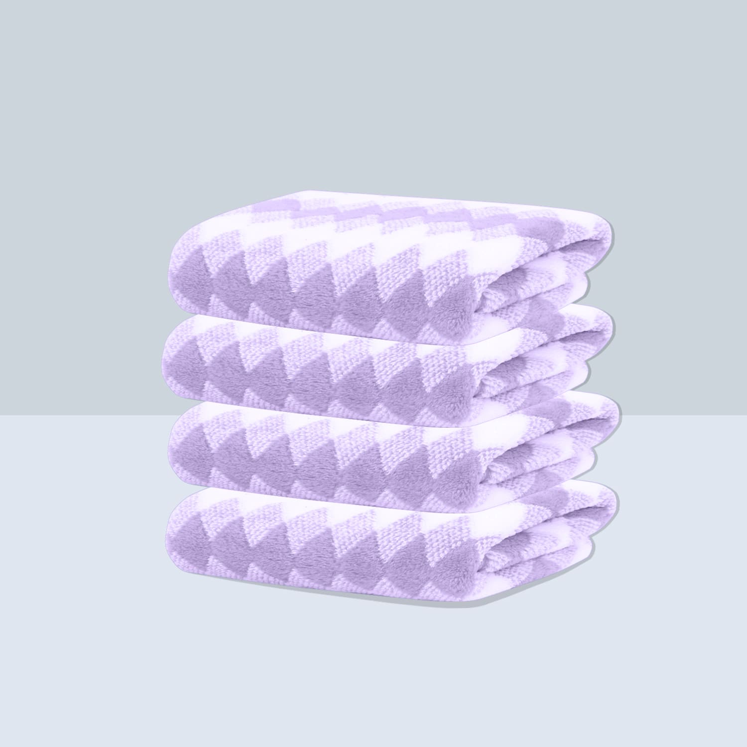 HOUSSE Microfiber Iris Face Towels Ideal for Women & Men |Soft Touch |Lint Free | Fast Dry Towels| Travel-Friendly | Best Use for Gym, Yoga, Spa, Pool, Hotels, Beach 360 GSM (30x30)