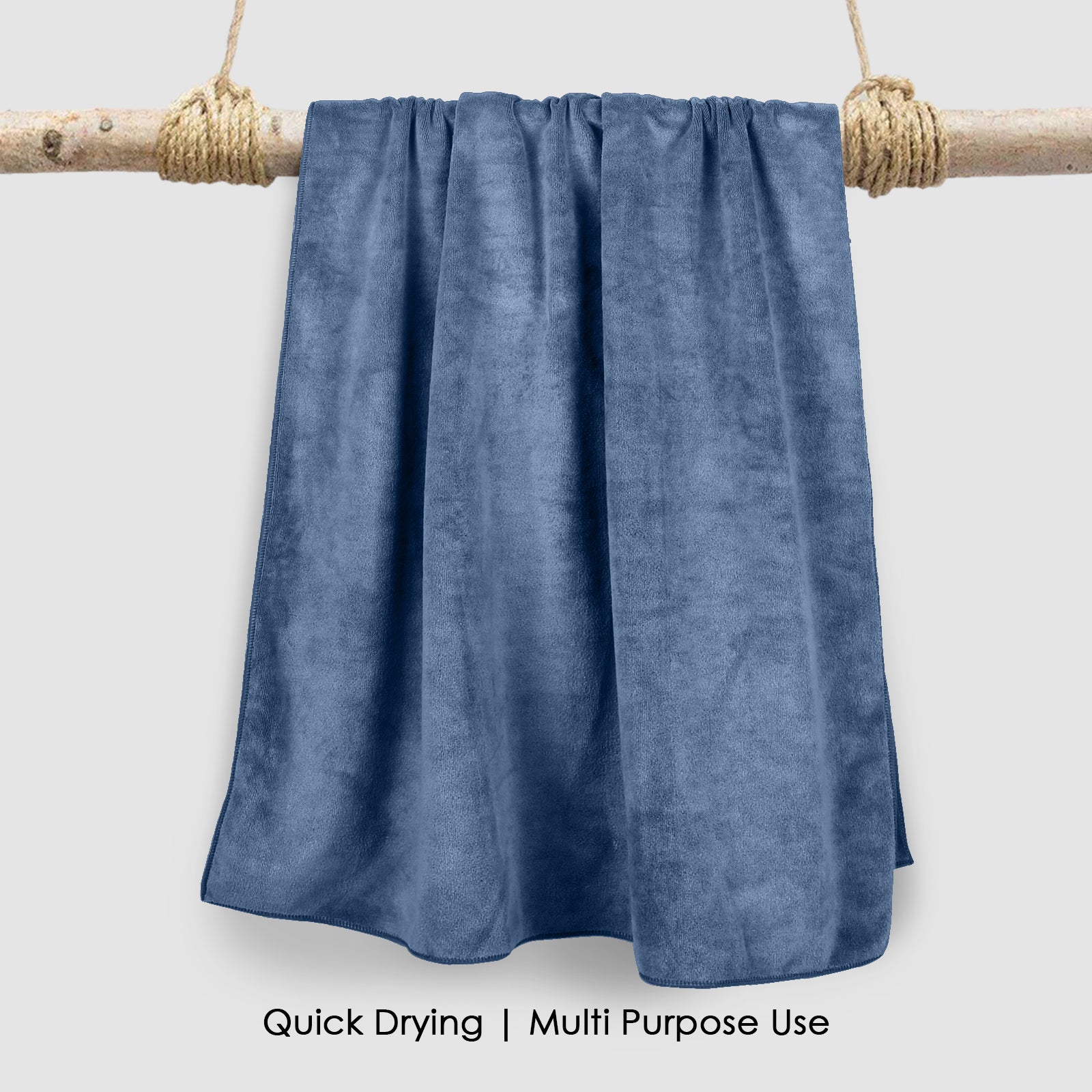 HOUSSE Premium Microfiber Bath Towel - Extra Large 75x150cm Quick Dry Towels for Women Men & Kids | Super Soft Plush 550 GSM | Ultra Absorbent for Home Swimming Sports & Travel