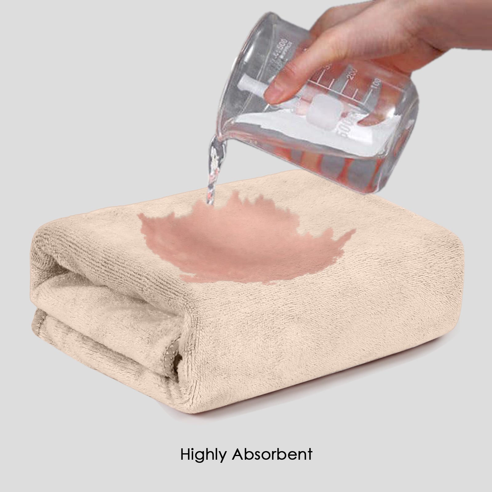 HOUSSE Premium Microfiber Bath Towel - Extra Large 60x120cm Quick Dry Towels for Kids | Super Soft Plush 550 GSM | Ultra Absorbent for Home Swimming Sports Travel