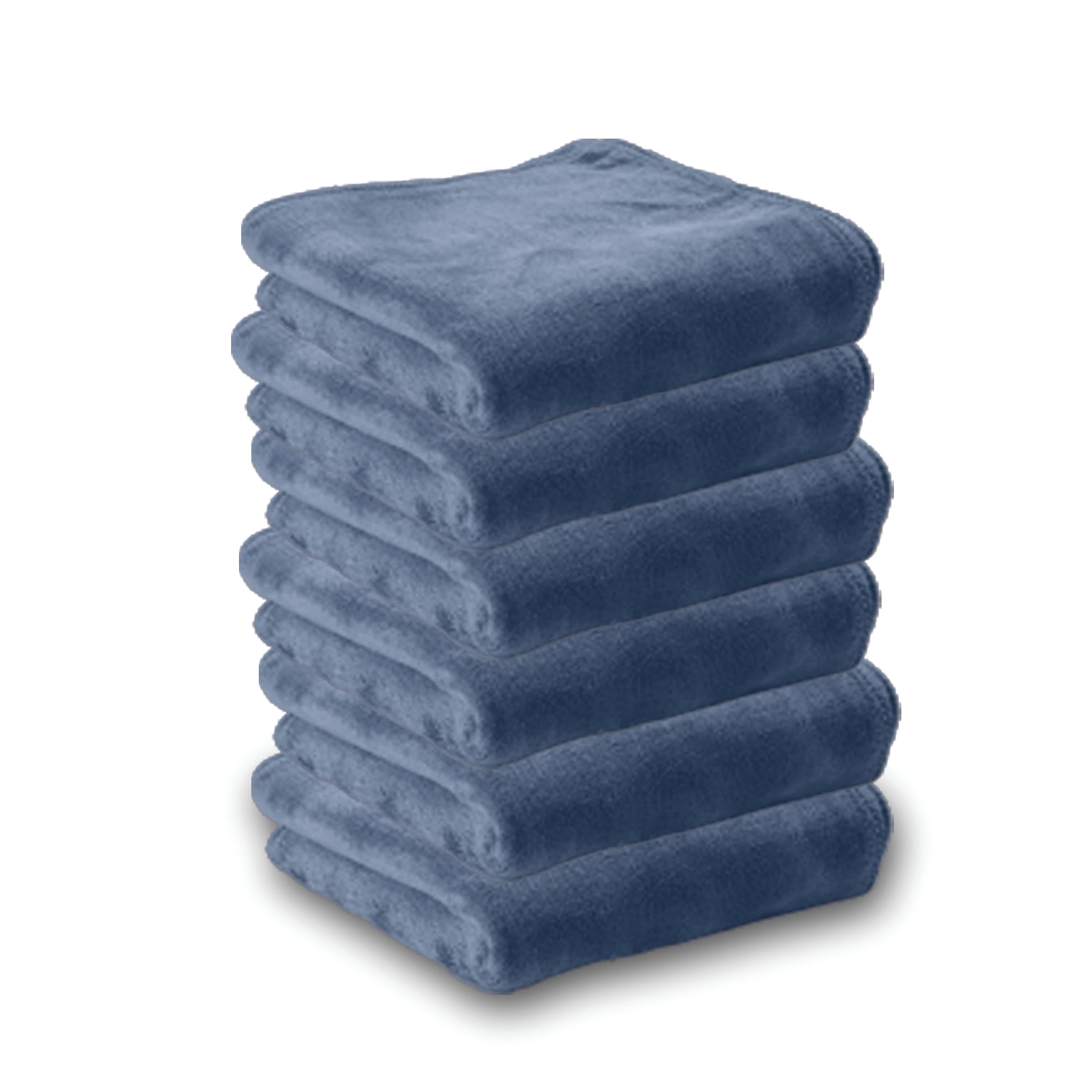 HOUSSE Microfiber Face Towels | Ultra Absorbent, Odour-Free, Quick Dry 450 GSM Face Towel for Home, Gym, Travel, Running and Personal Use | 30x30 cm | Set of 4 in One Colour (Indian Teal, Pack of 4)