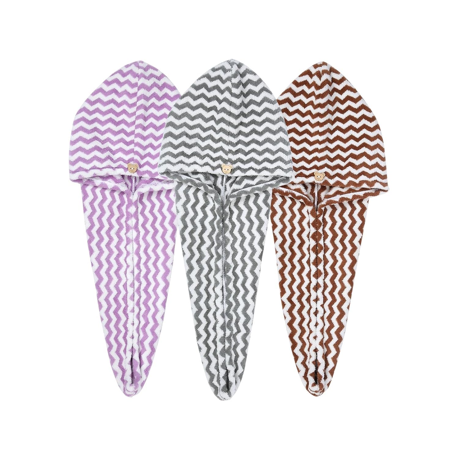 Twix Microfiber Head Wrap Towel – Ultra Soft, Quick Dry & Highly Absorbent
