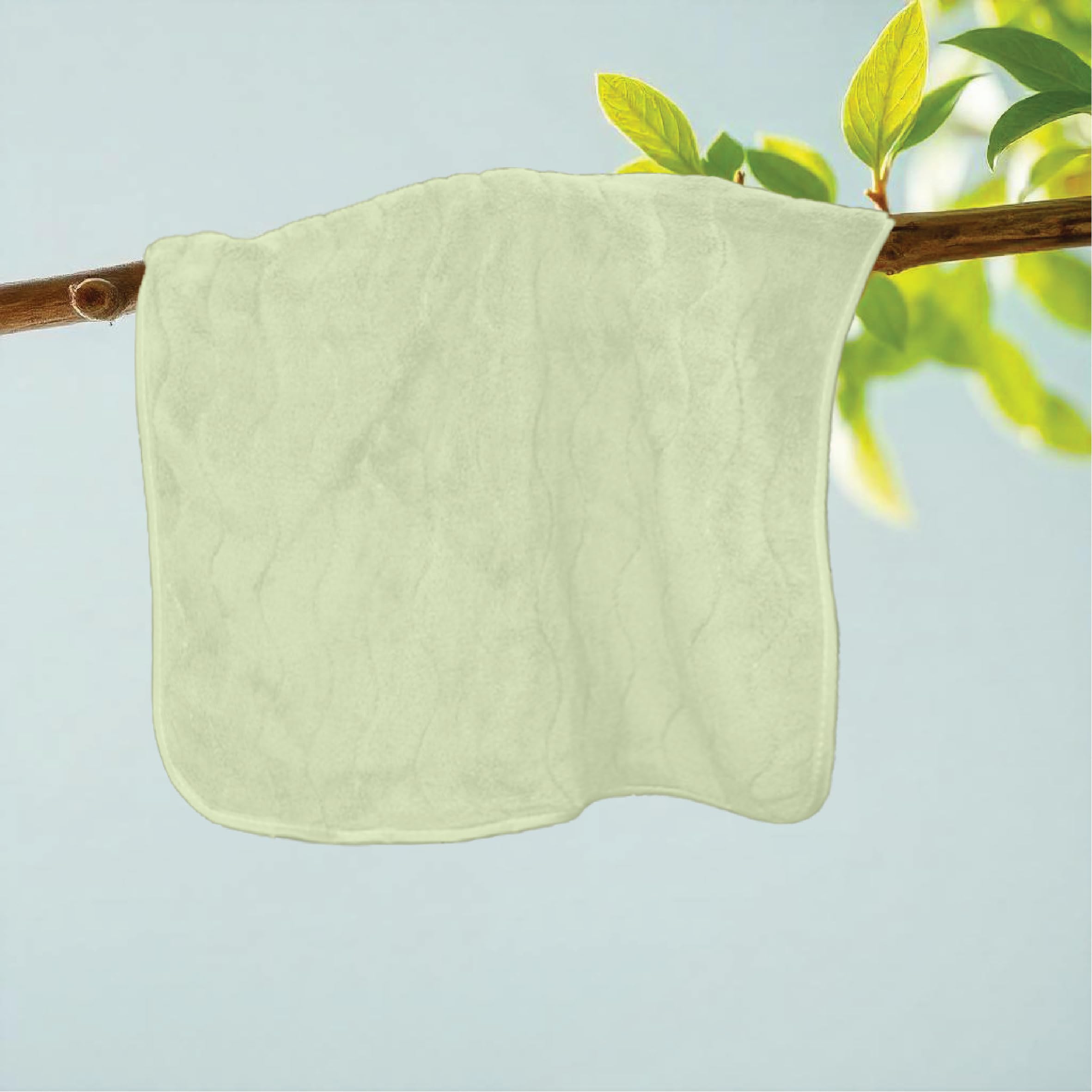 HOUSSE Microfiber Face Towel – Super Soft & Quick-Drying Coral Fleece, 30 x 30 cm (Grey)