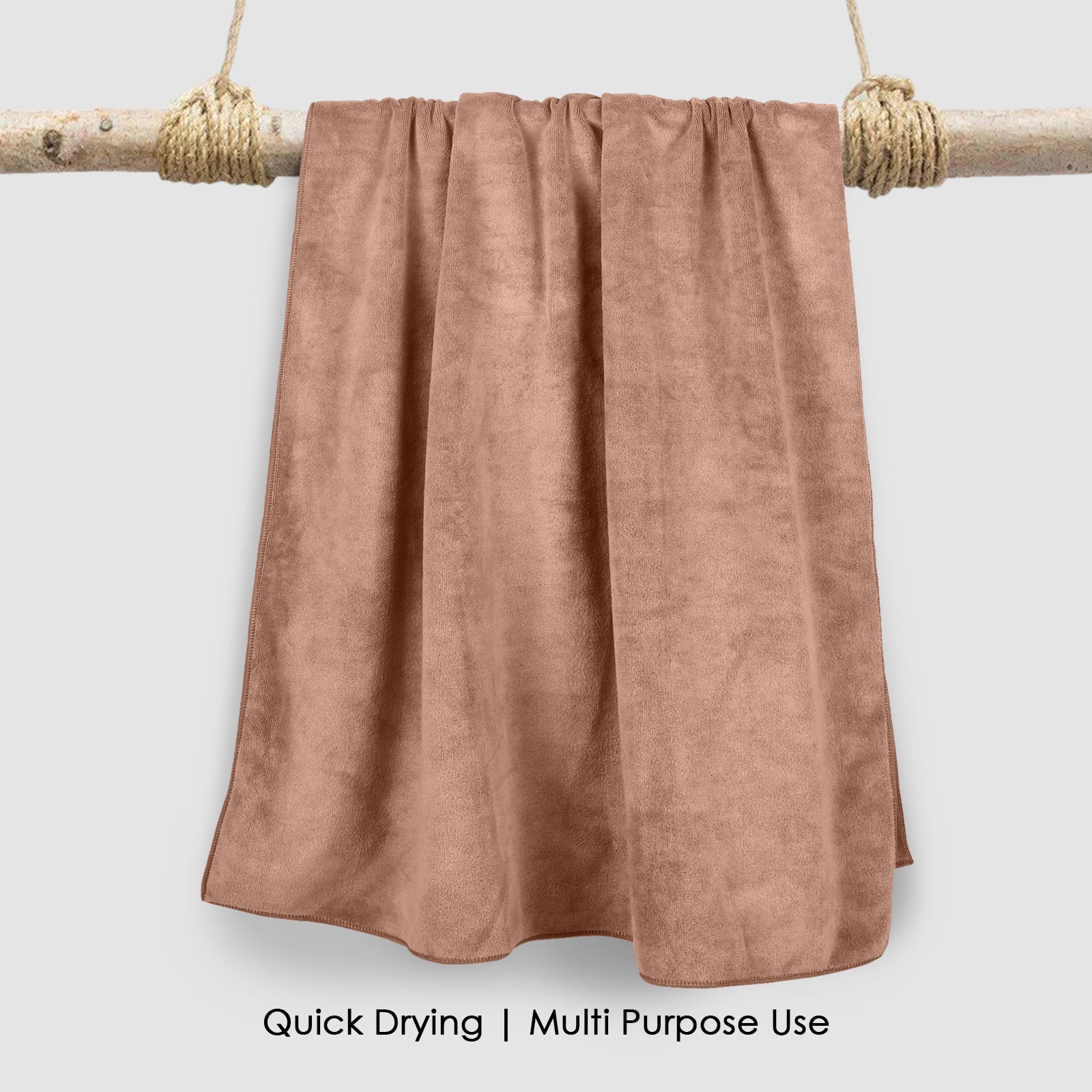 HOUSSE Premium Microfiber Bath Towel - Extra Large 60x120cm Quick Dry Towels for Kids | Super Soft Plush 550 GSM | Ultra Absorbent for Home Swimming Sports Travel