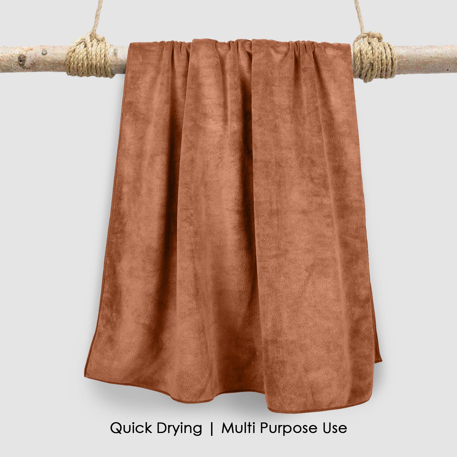 HOUSSE Premium Microfiber Bath Towel - Extra Large 60x120cm Quick Dry Towels for Kids | Super Soft Plush 550 GSM | Ultra Absorbent for Home Swimming Sports Travel