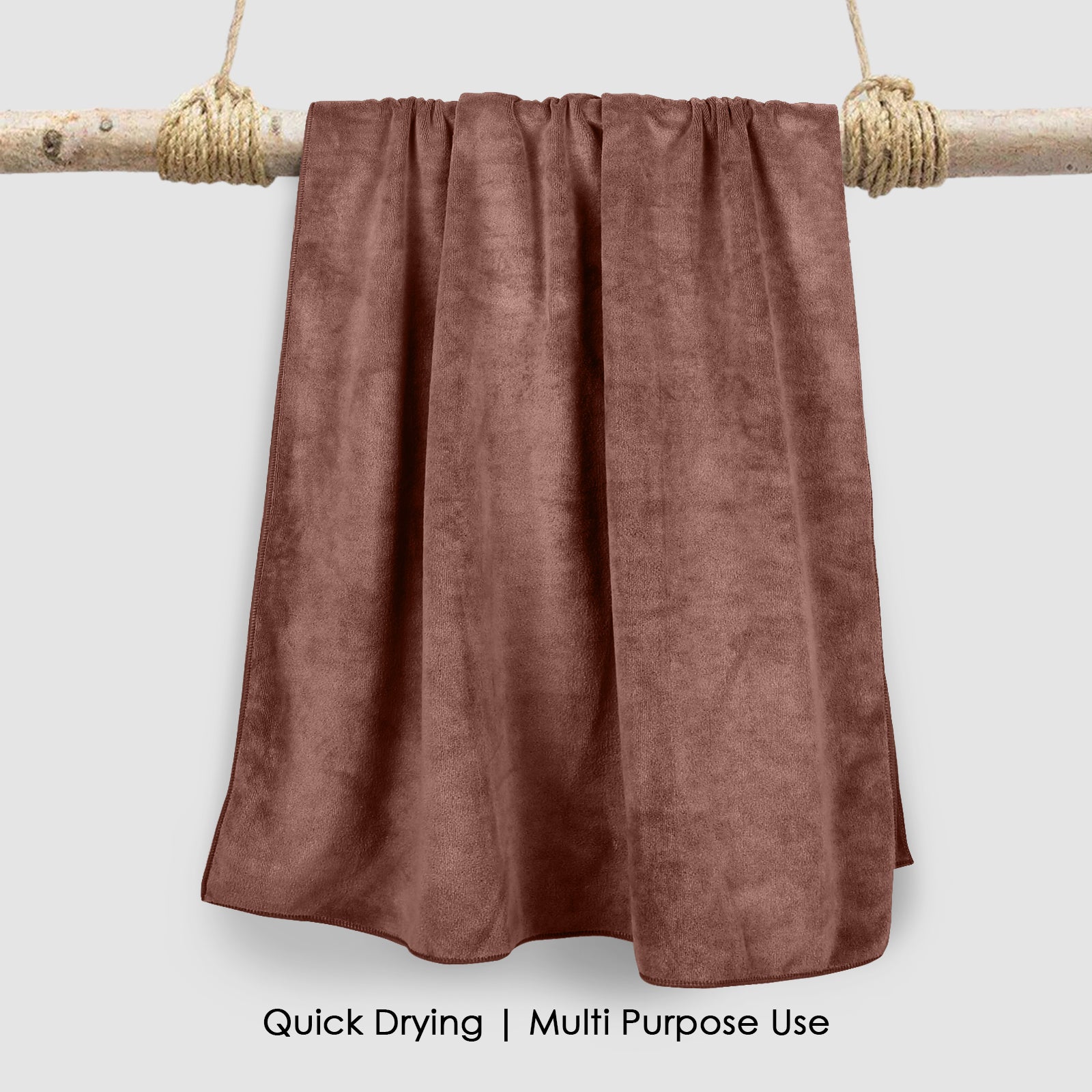 HOUSSE Premium Microfiber Bath Towel - Extra Large 60x120cm Quick Dry Towels for Kids | Super Soft Plush 550 GSM | Ultra Absorbent for Home Swimming Sports Travel