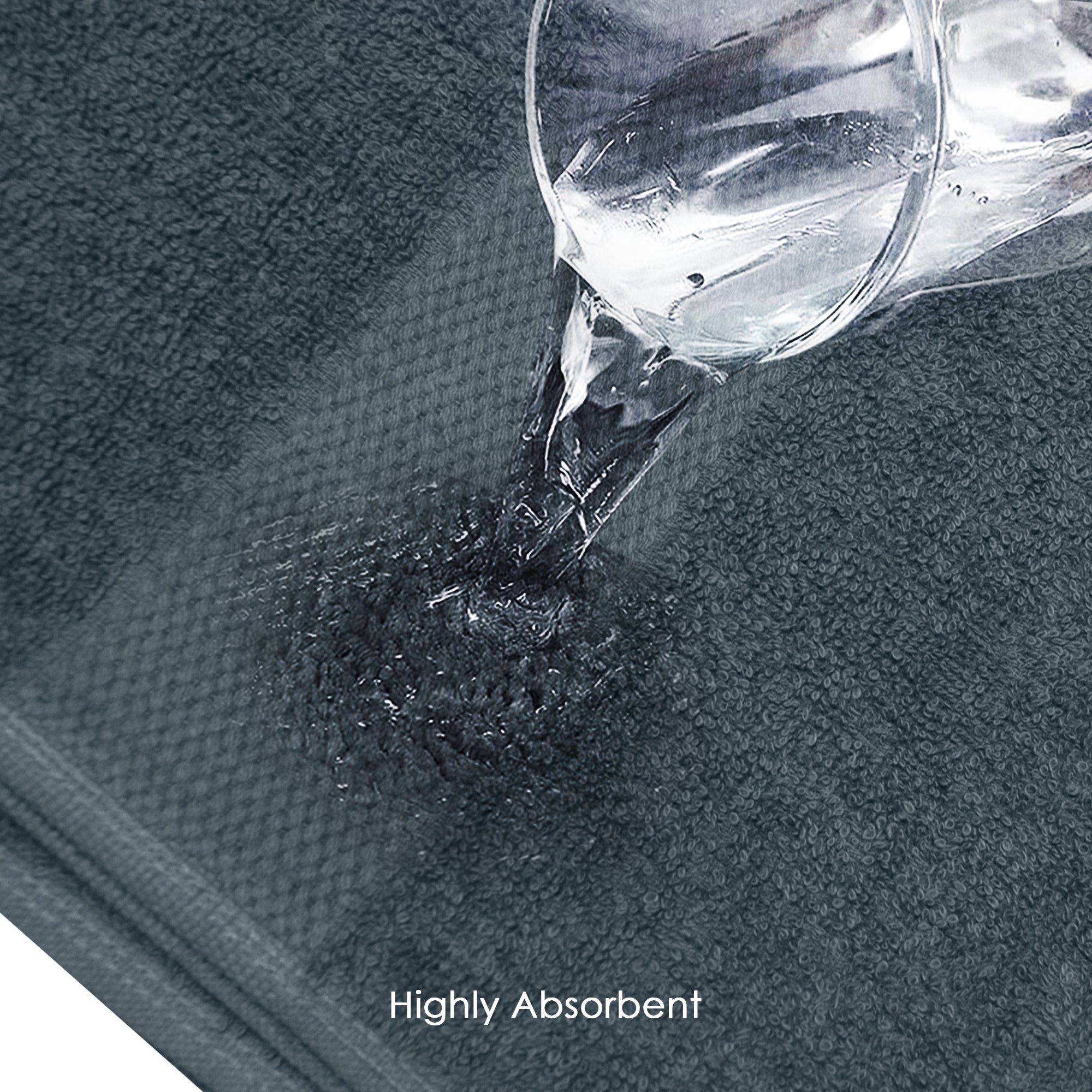 HOUSSE Alvora Cotton Bath Towels |Large Size (75 cms x 150 cms) - Quick Absorption &Faster Drying Bath Towel | 450 GSM | Cotton Towel for Men/Women | Urban Comfort