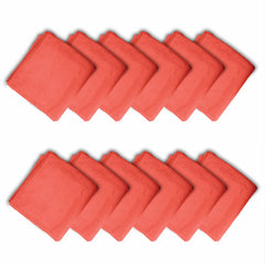 HOUSSE Microfiber Face Towels | Ultra Absorbent, Odour-Free, Quick Dry 450 GSM Face Towel for Home, Gym, Travel, Running and Personal Use | 30x30 cm | Set of 4 in One Colour (Indian Teal, Pack of 4)