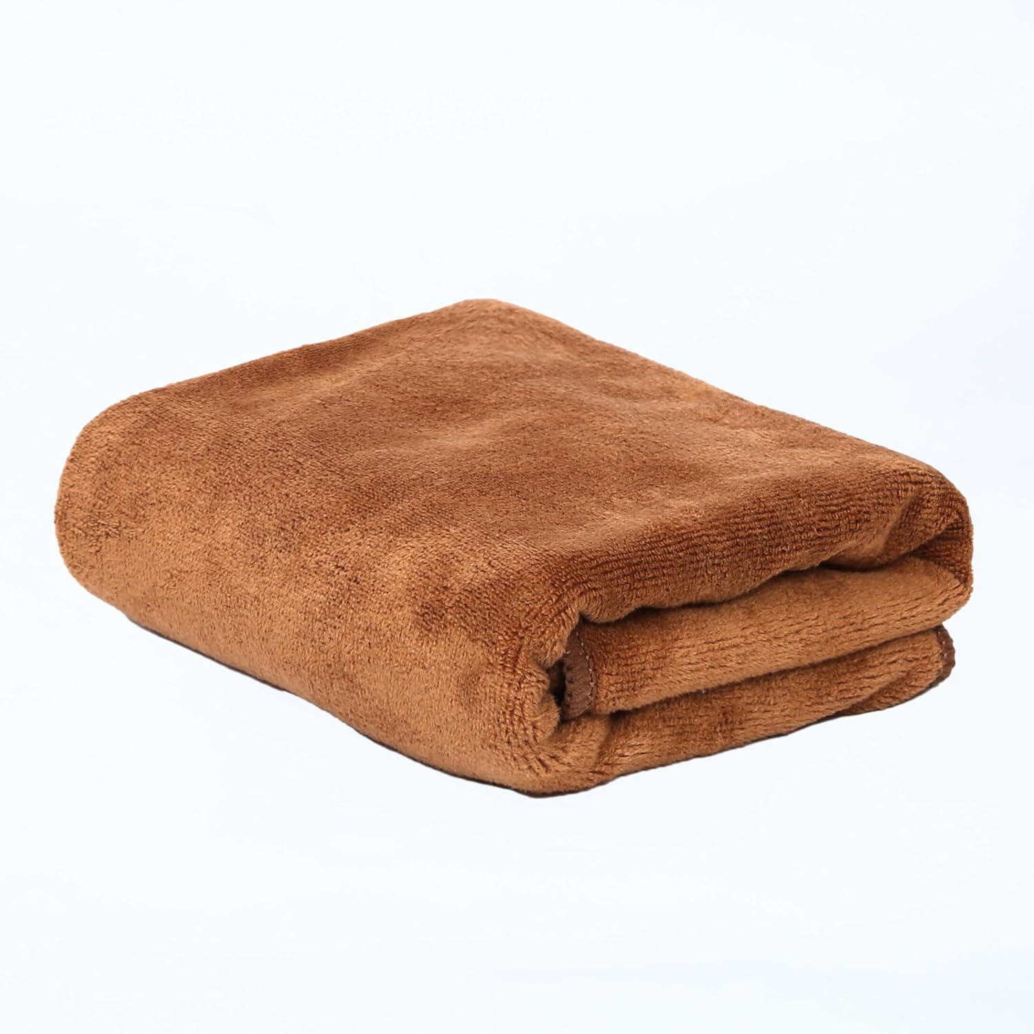 HOUSSE Premium Microfiber Bath Towel - Extra Large 60x120cm Quick Dry Towels for Kids | Super Soft Plush 550 GSM | Ultra Absorbent for Home Swimming Sports Travell (Cocca Brown)