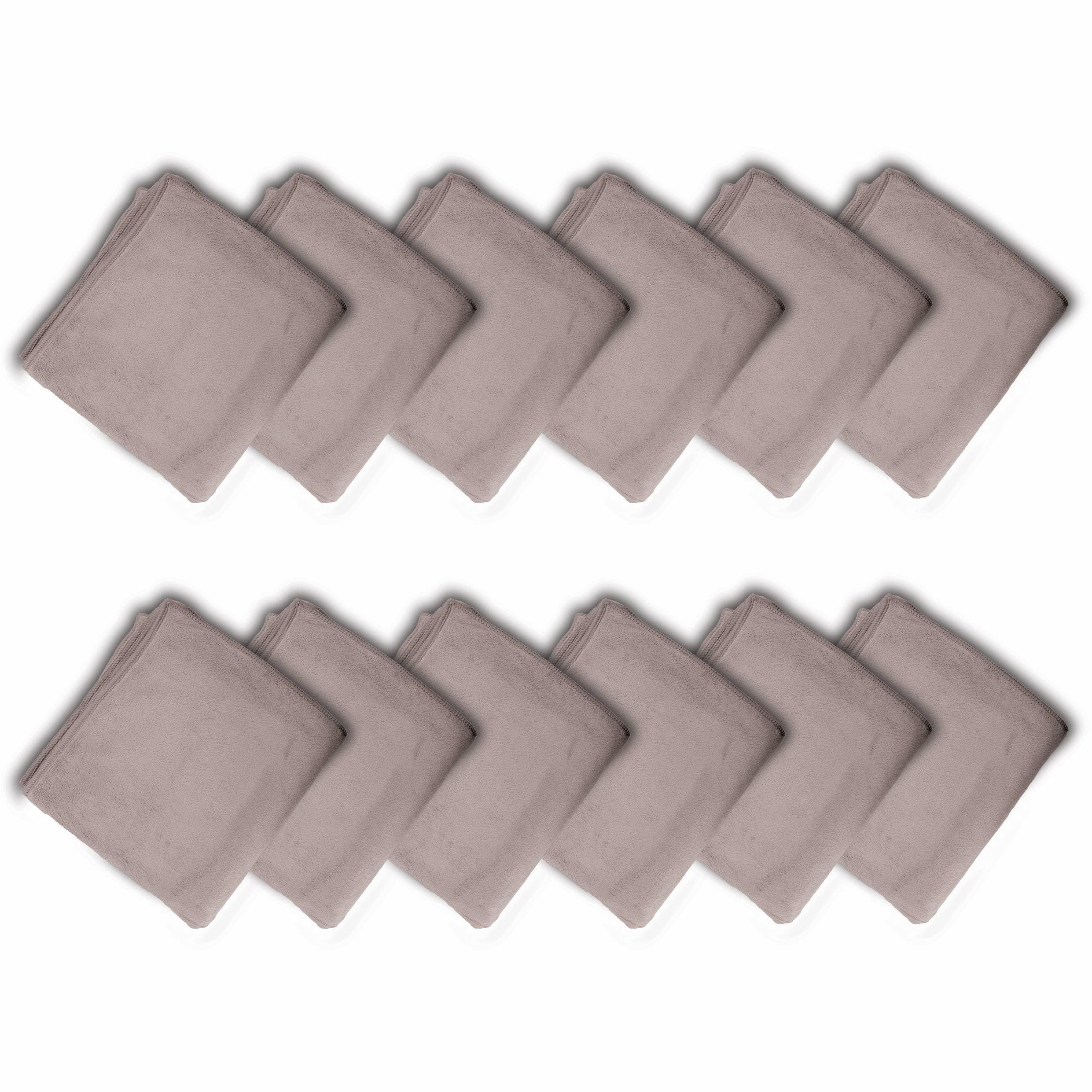 HOUSSE Microfiber Face Towels | Ultra Absorbent, Odour-Free, Quick Dry 450 GSM Face Towel for Home, Gym, Travel, Running and Personal Use | 30x30 cm | Set of 4 in One Colour (Indian Teal, Pack of 4)