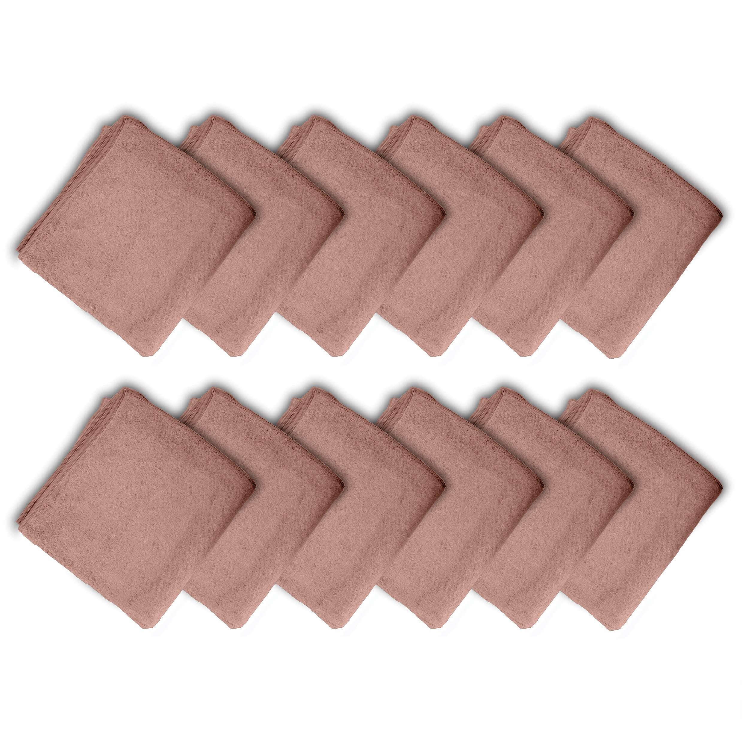 HOUSSE Microfiber Face Towels | Ultra Absorbent, Odour-Free, Quick Dry 450 GSM Face Towel for Home, Gym, Travel, Running and Personal Use | 30x30 cm | Set of 4 in One Colour (Indian Teal, Pack of 4)