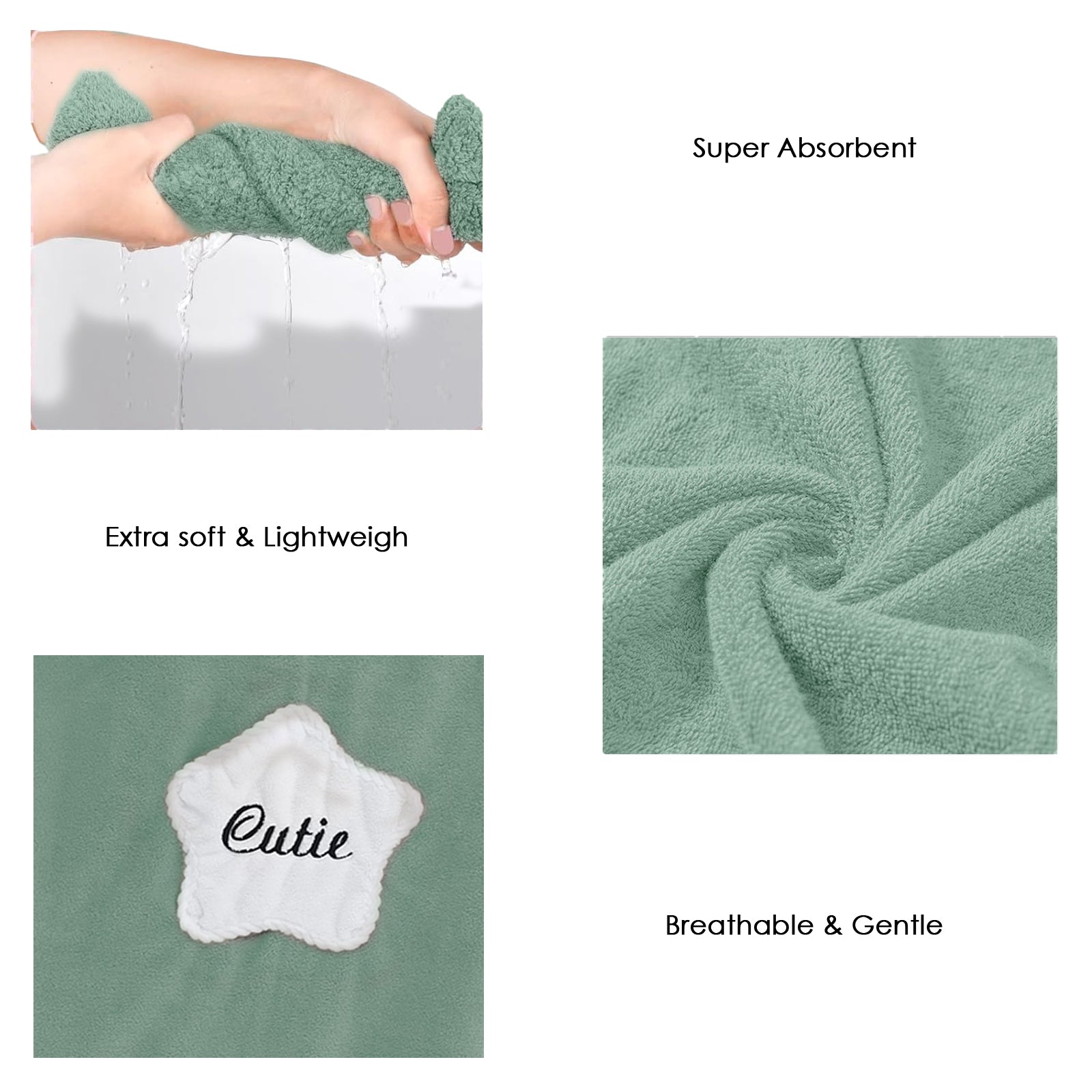 HOUSSE Wearable Spa Bath Towel for Women | Soft, Cozy Wrap with Snap Closure | 110 x 140 cms