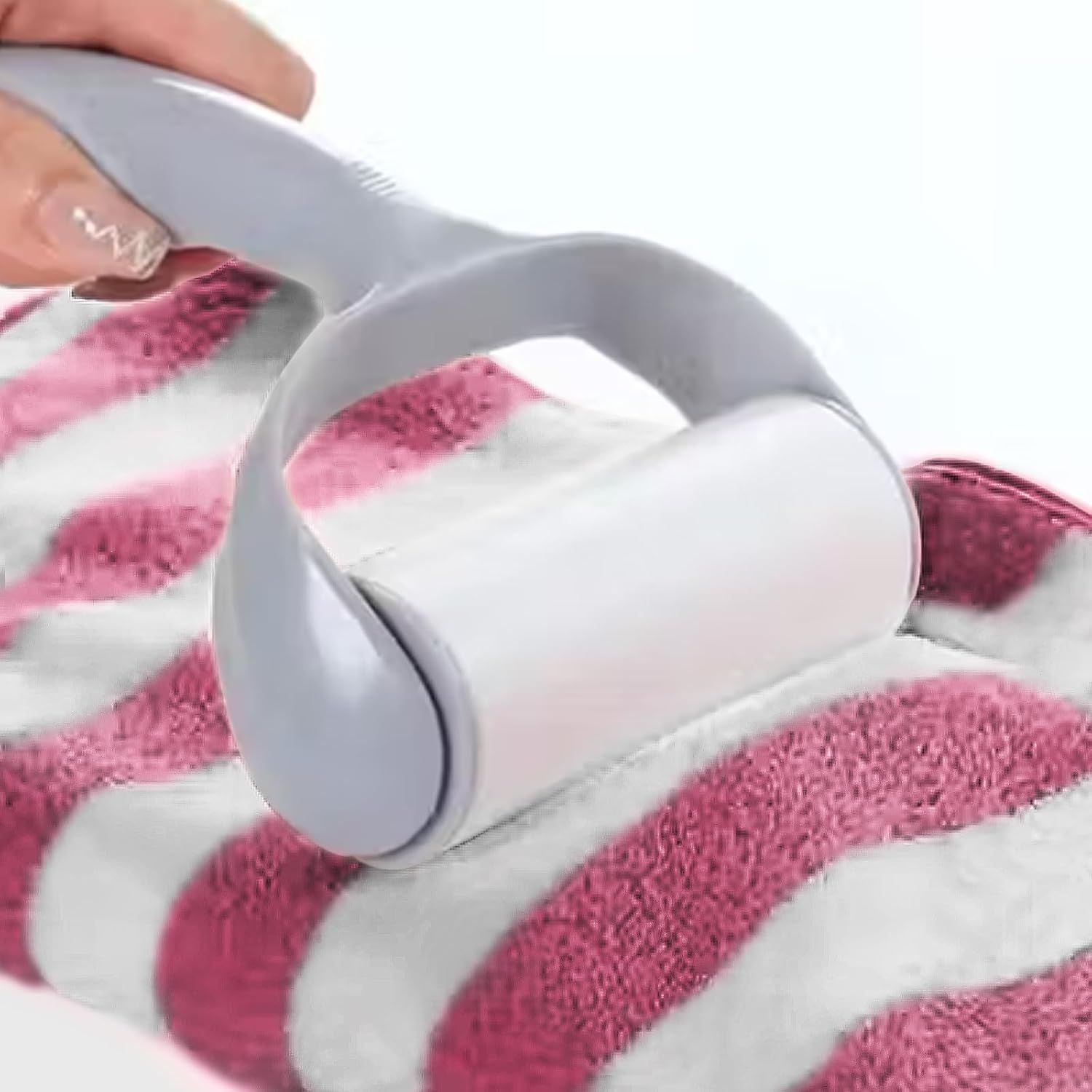 HOUSSE Microfiber Blaze Hand Towel for Women & Men | Quick Dry | Ultra Absorbent |Perfect for Bathroom |Sports | Travel | Ideal for Workout | Spa| Beach | Fitness | 360 GSM (Grey, 40x60)