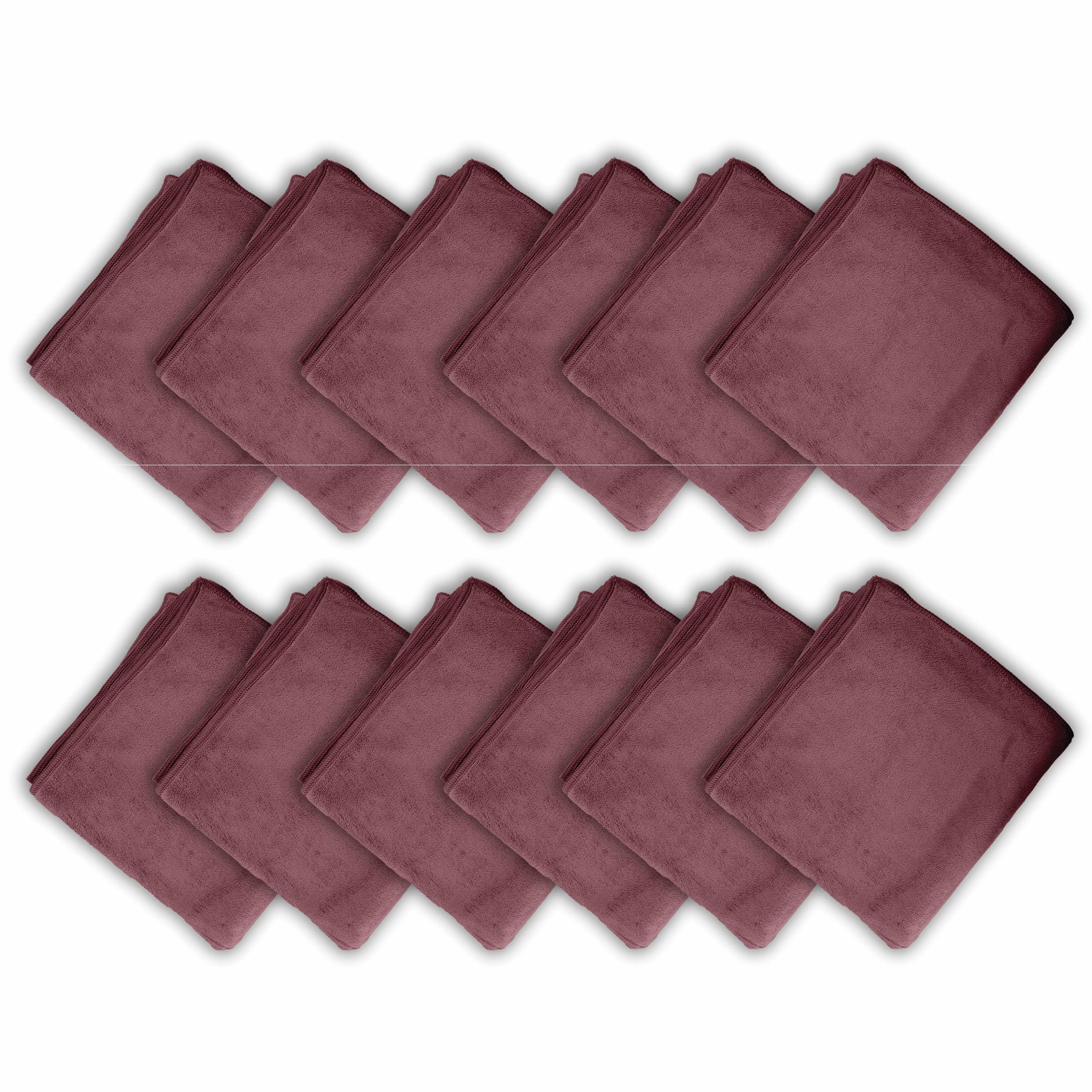 HOUSSE Microfiber Face Towels | Ultra Absorbent, Odour-Free, Quick Dry 450 GSM Face Towel for Home, Gym, Travel, Running and Personal Use | 30x30 cm | Set of 4 in One Colour (Indian Teal, Pack of 4)