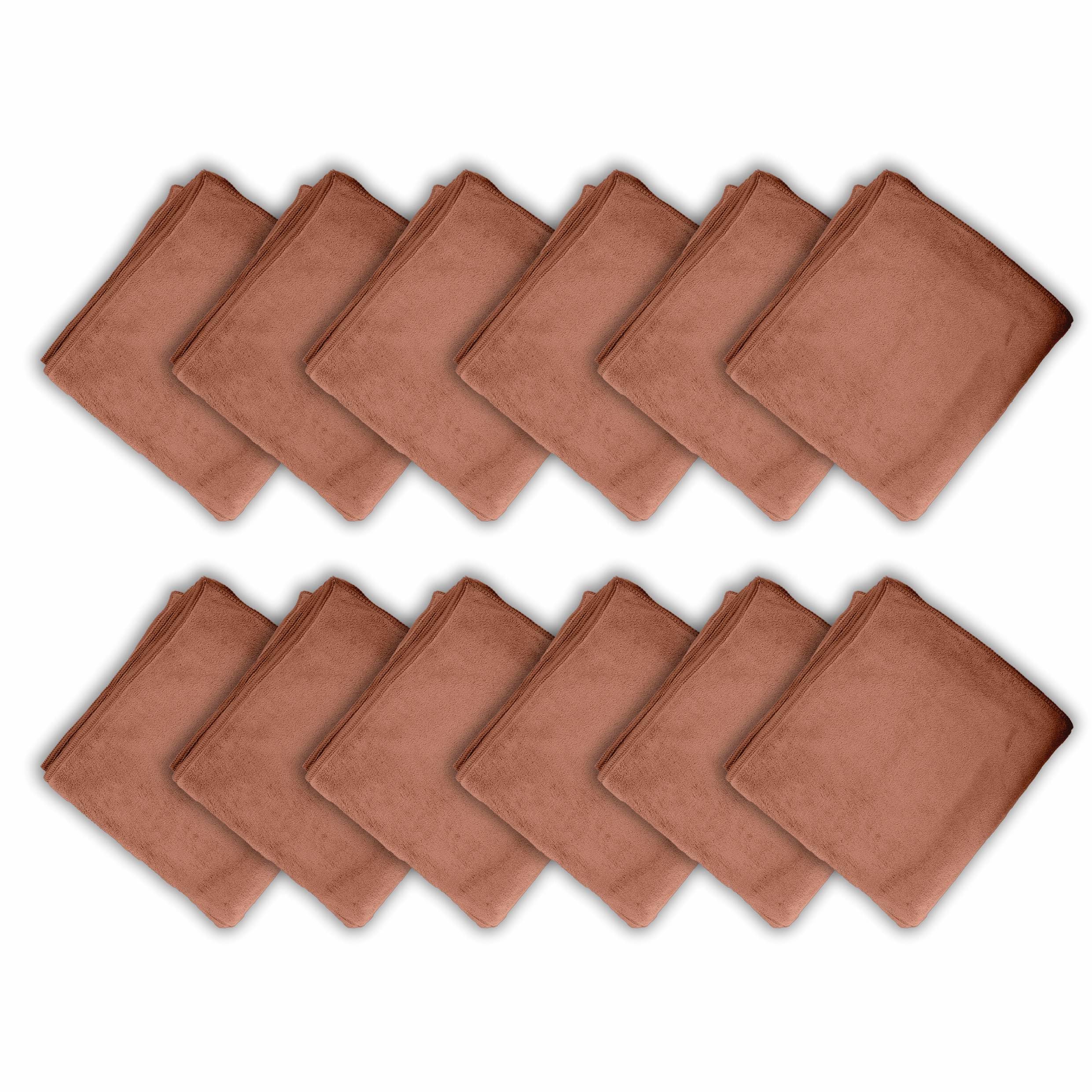 HOUSSE Microfiber Face Towels | Ultra Absorbent, Odour-Free, Quick Dry 450 GSM Face Towel for Home, Gym, Travel, Running and Personal Use | 30x30 cm | Set of 4 in One Colour (Indian Teal, Pack of 4)